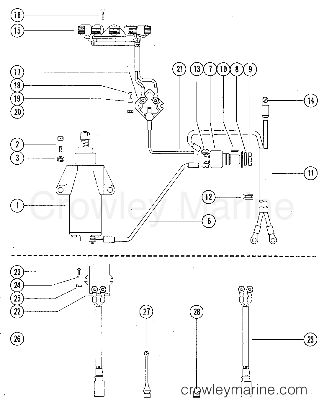 1978 Outboard 7.5 [ML] - 1007228 - ELECTRIC COMPONENTS
