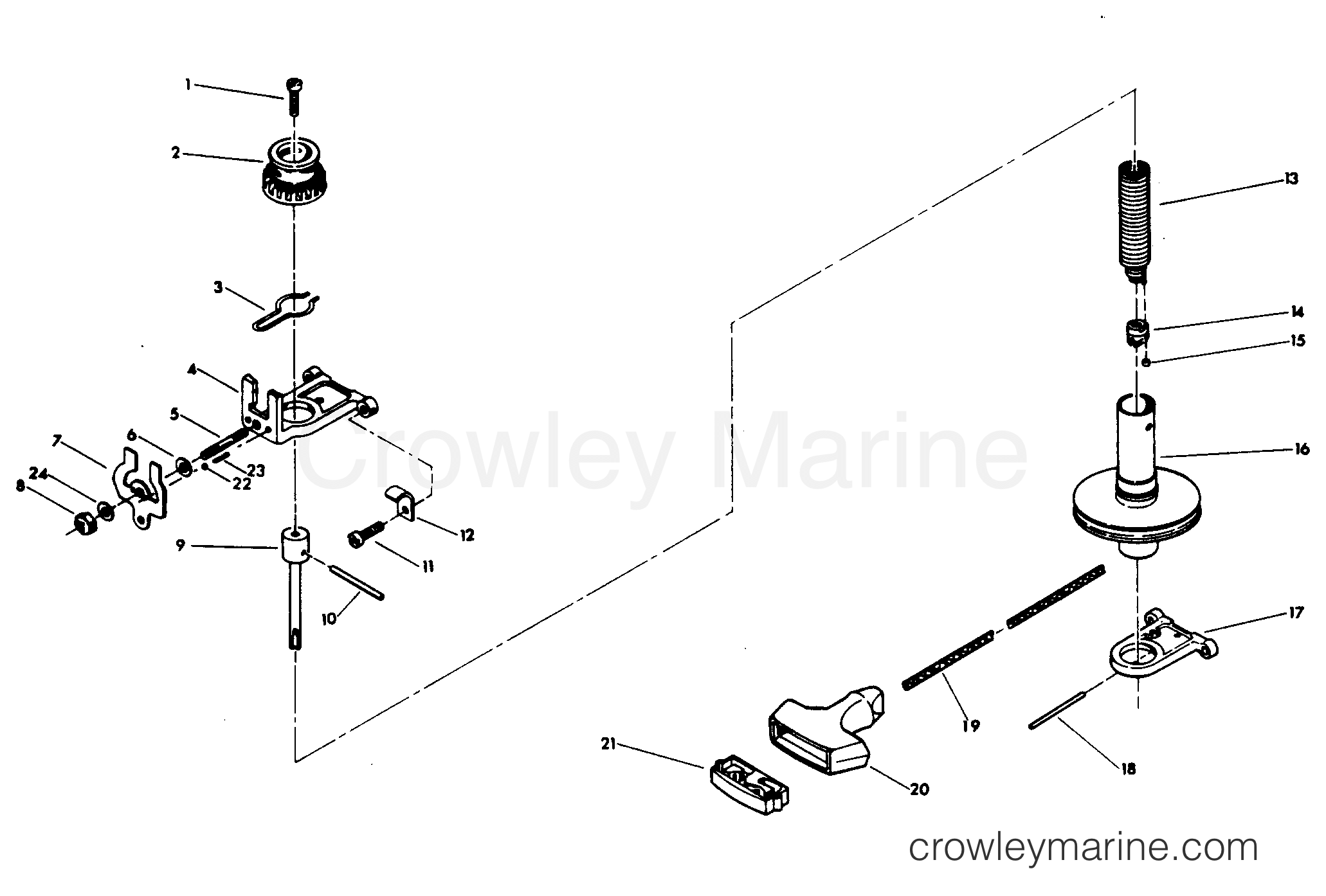1977 Outboard 6 - H0063H77D [D] - STARTER