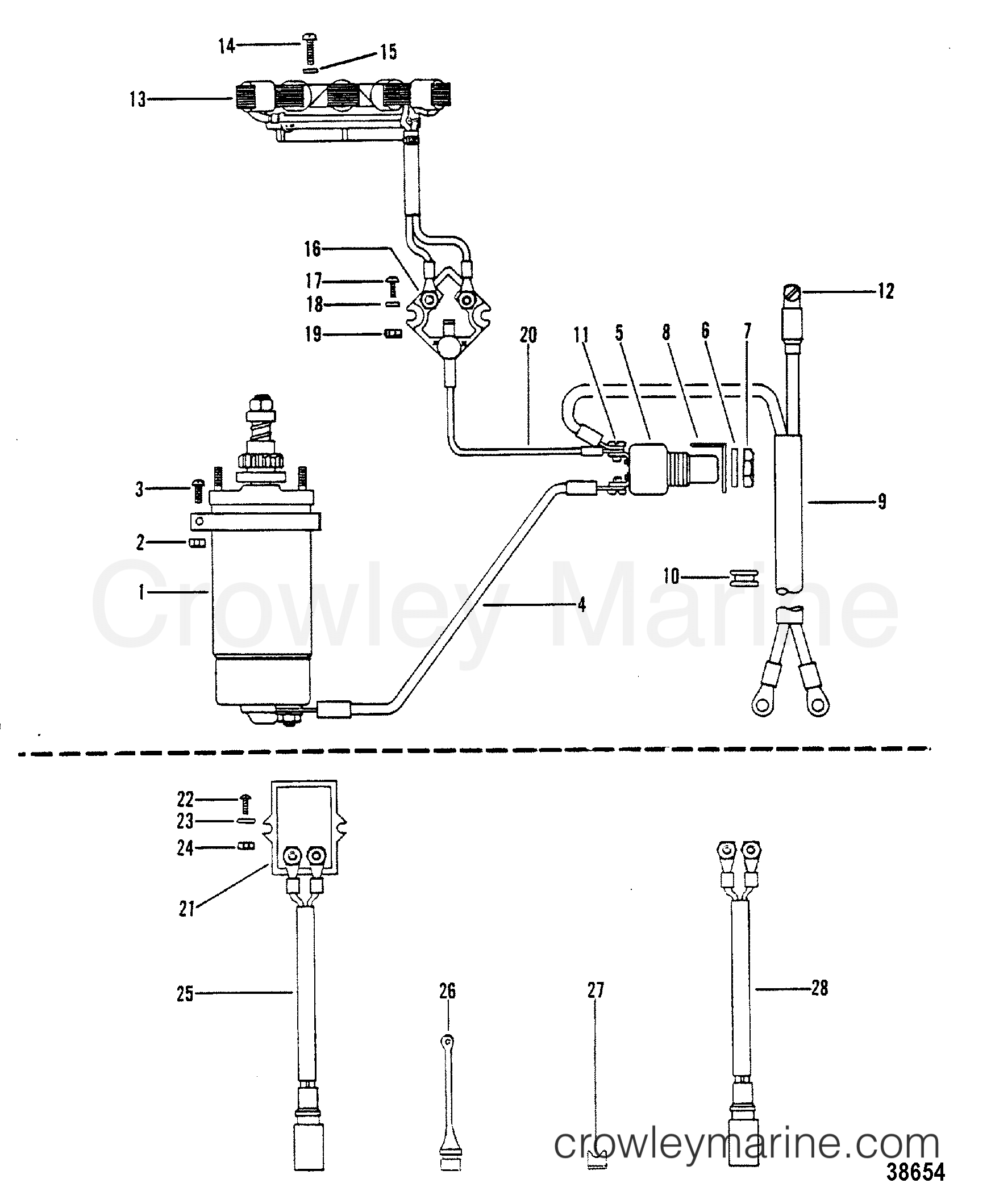 1982 Outboard 7.5 [M] - 1007202 - ELECTRIC COMPONENTS