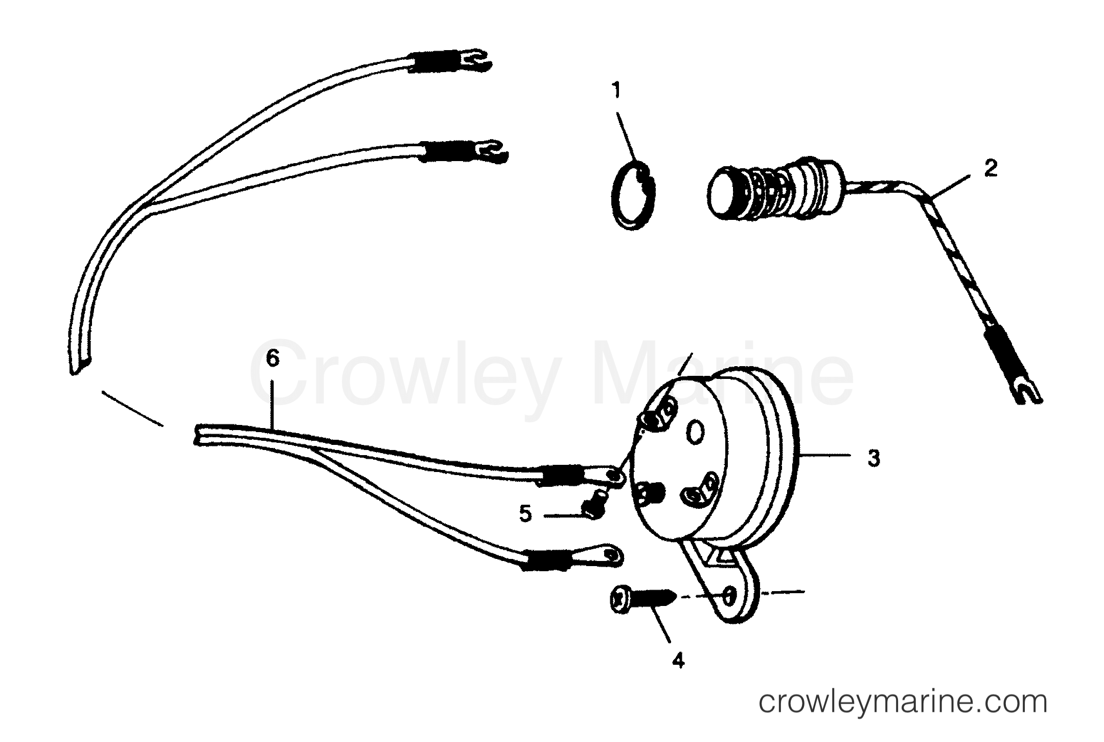 1992 Outboard 50 - 507E92A [Force] - OVERHEAT BUZZER