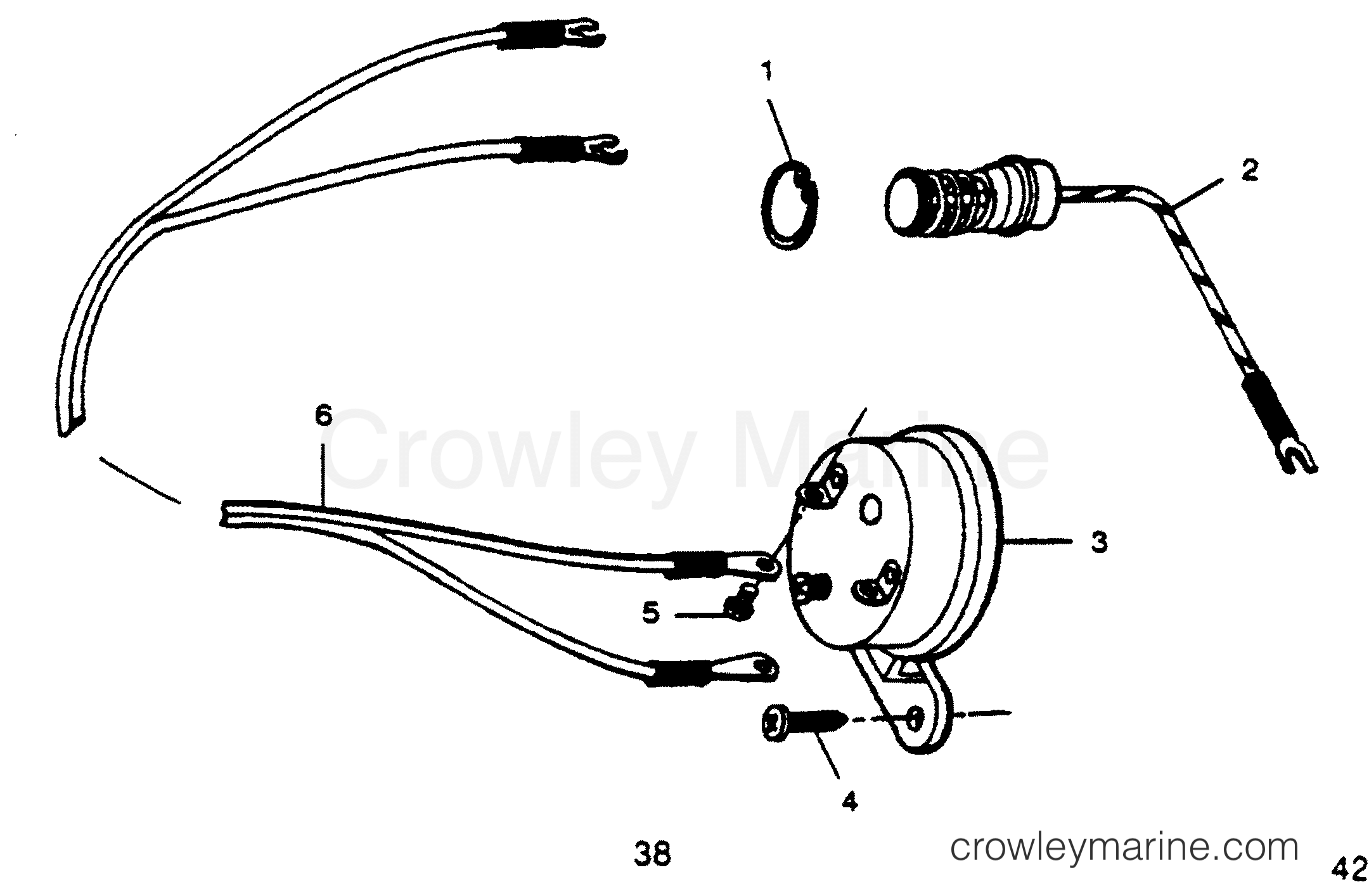 1989 Outboard 50 - 507A9B [Force] - OVERHEAT BUZZER