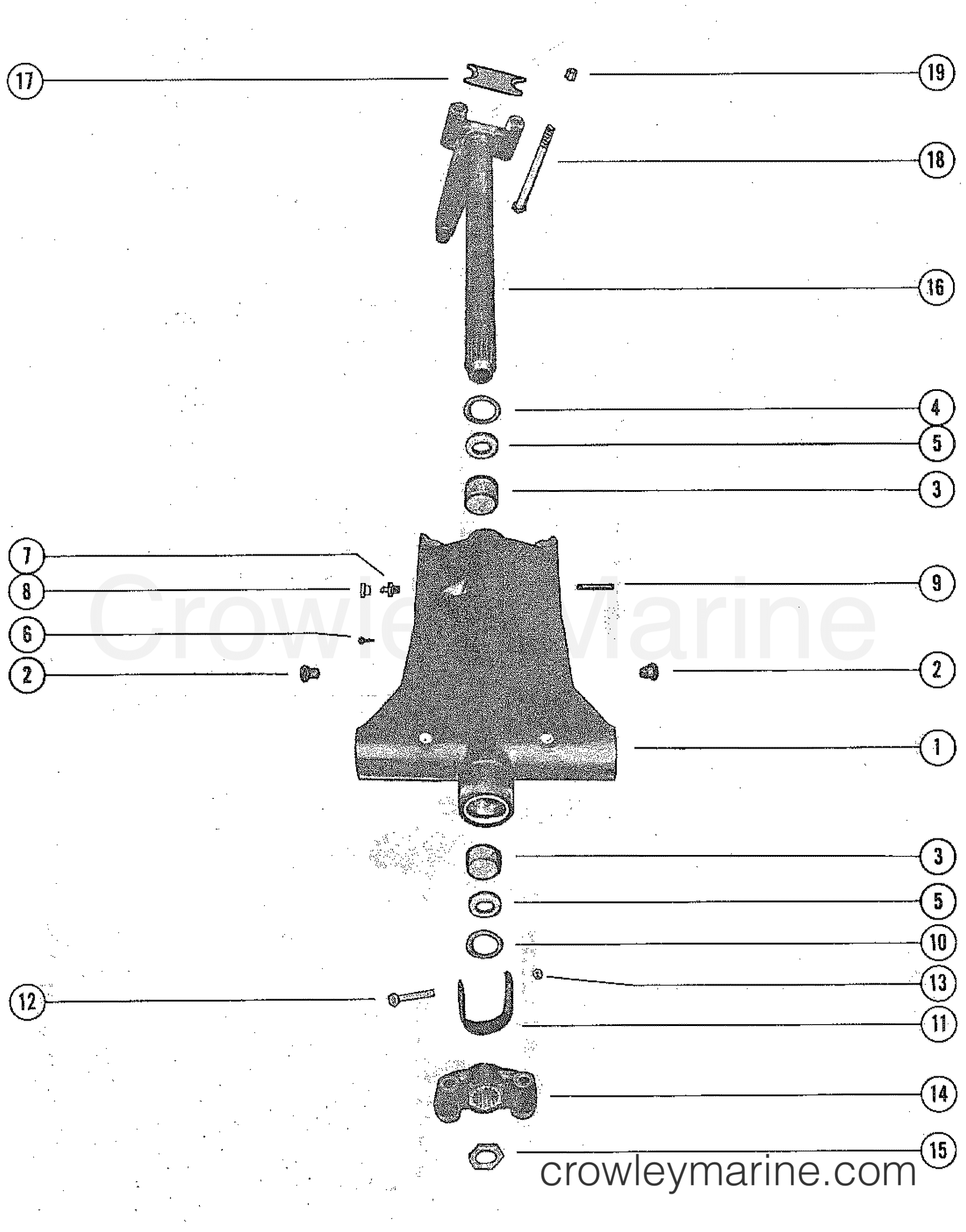 Diagram Of 1975 Mercury Marine Mercury Outboard 1850525 Cowling And