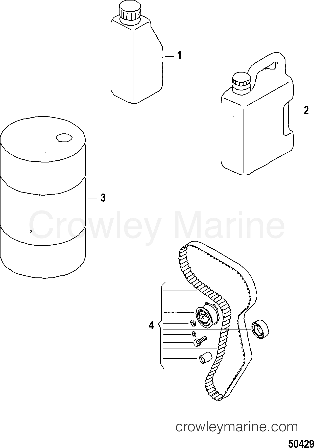 2012 Inboard Engine 2.5L TDI - 3D250010D - SERVICE AND SUPPORT MATERIAL