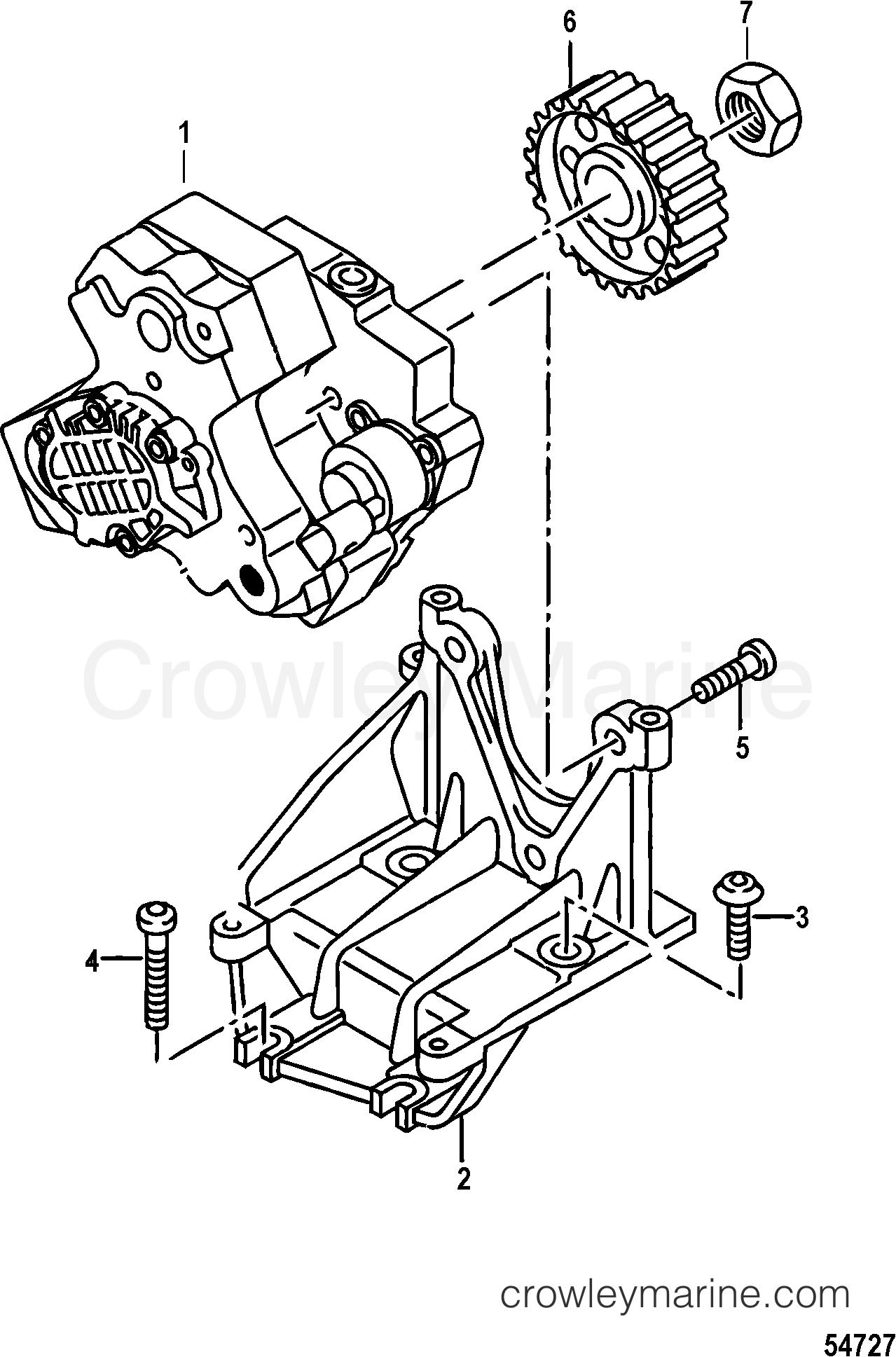 2013 Inboard Engine 4.2L TDI - 3D420028D - INJECTION PUMP