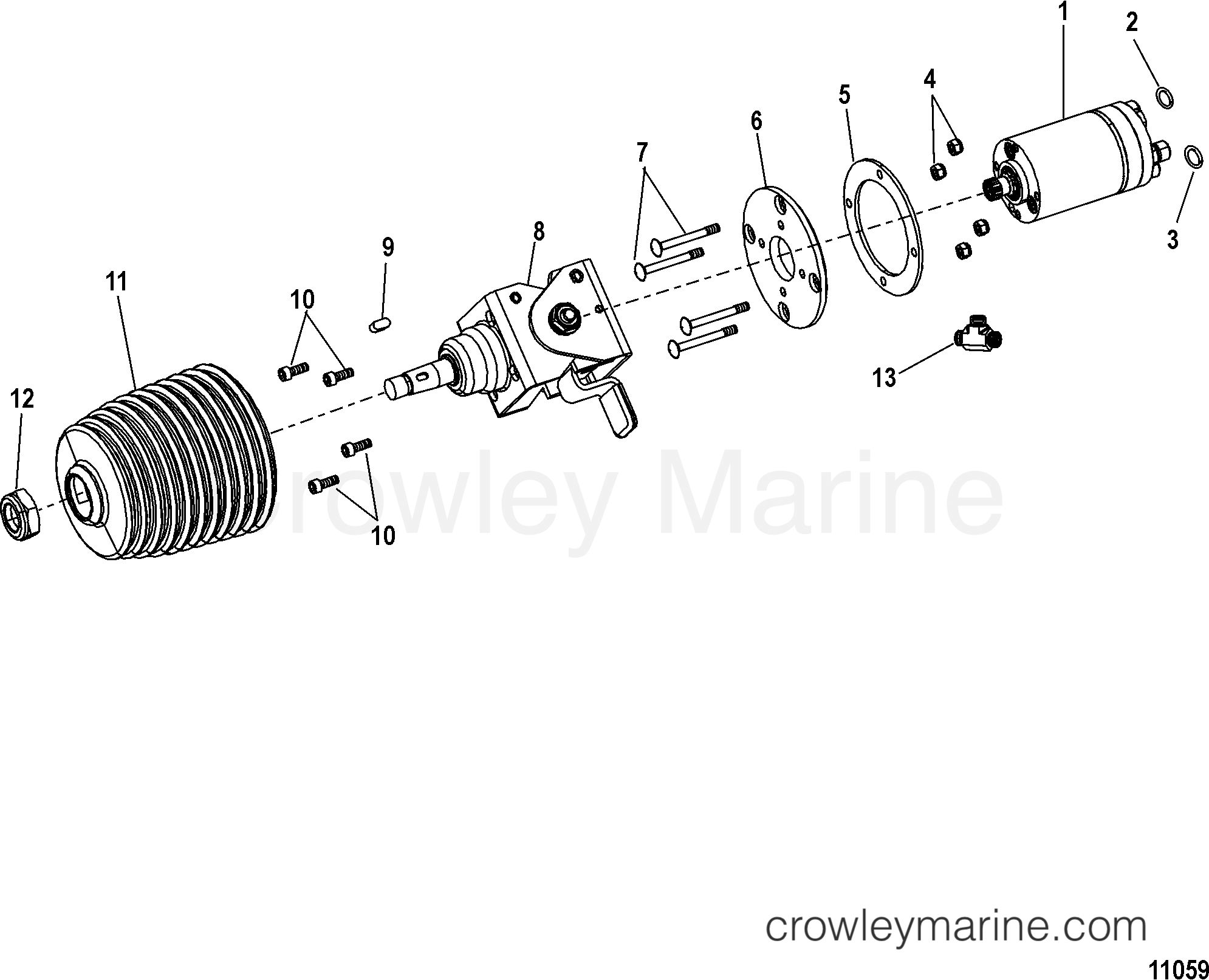 STEERING HELM KITTILT DUAL(895818A01 AND 895819A01) Various Years