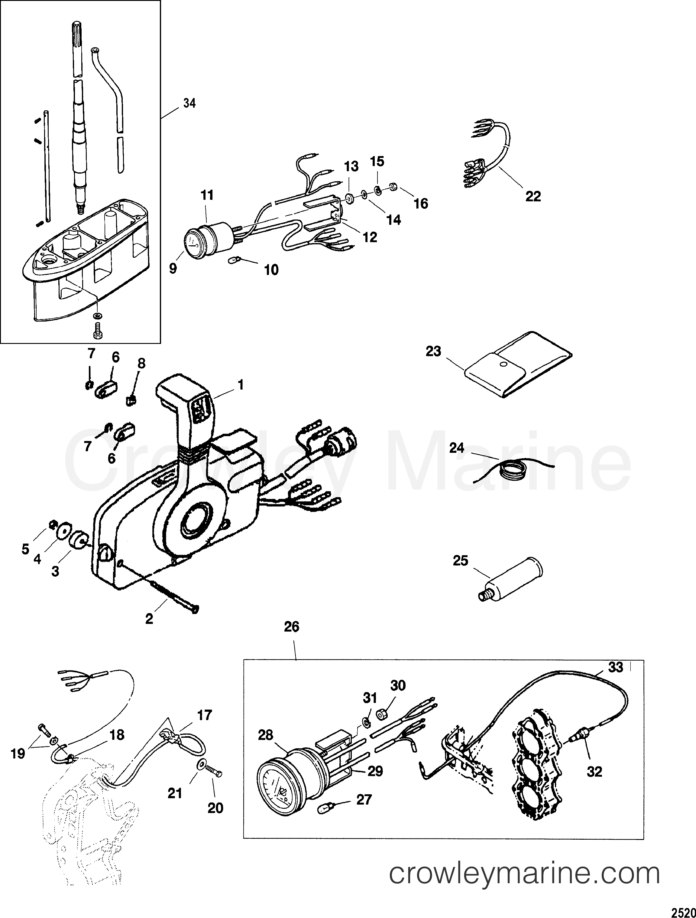 2003 Outboard 40 [M] - 7040203ML - ACCESSORIES
