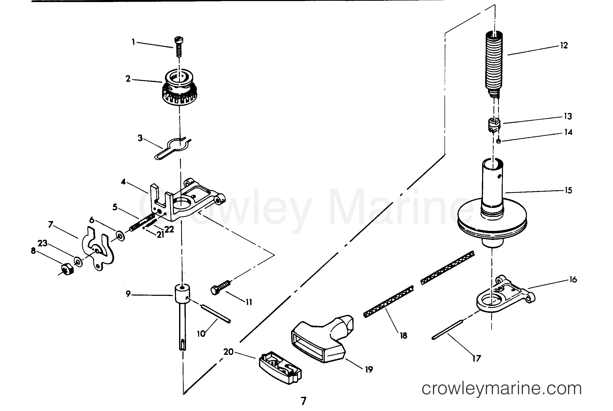 1979 Outboard 9.9 - H0093H79F - STARTER