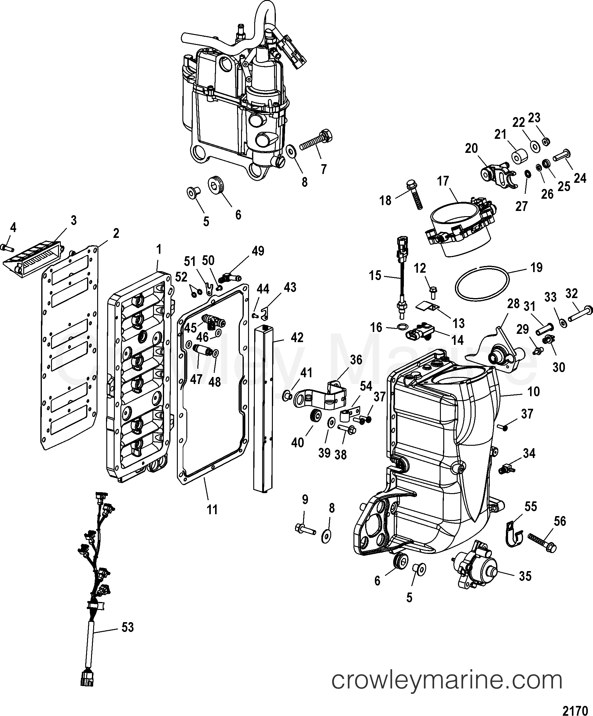 9 Mercury Outboard Parts Diagram