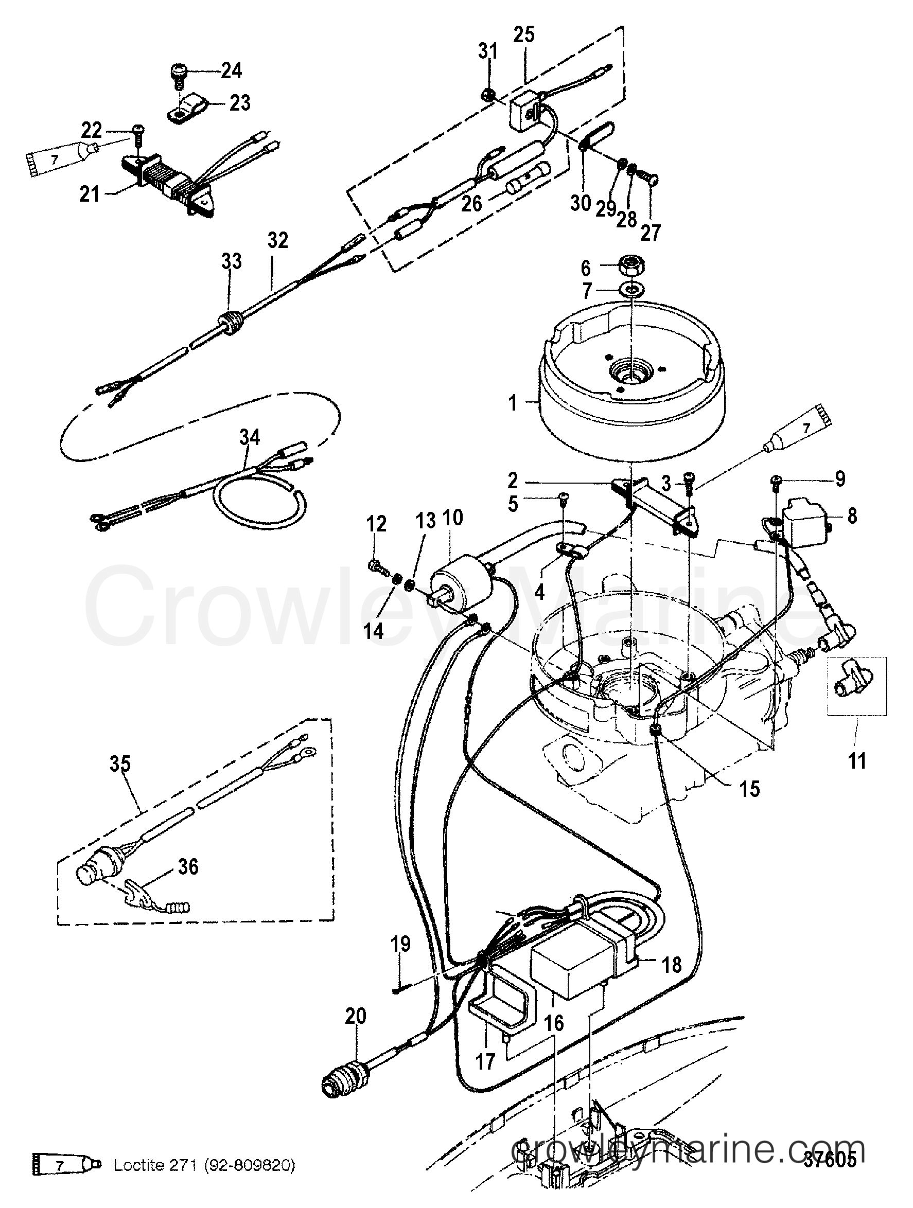 1997 Outboard 4 [MH] - 7004201FK - MAGNETO AND IGNITION COMPONENTS