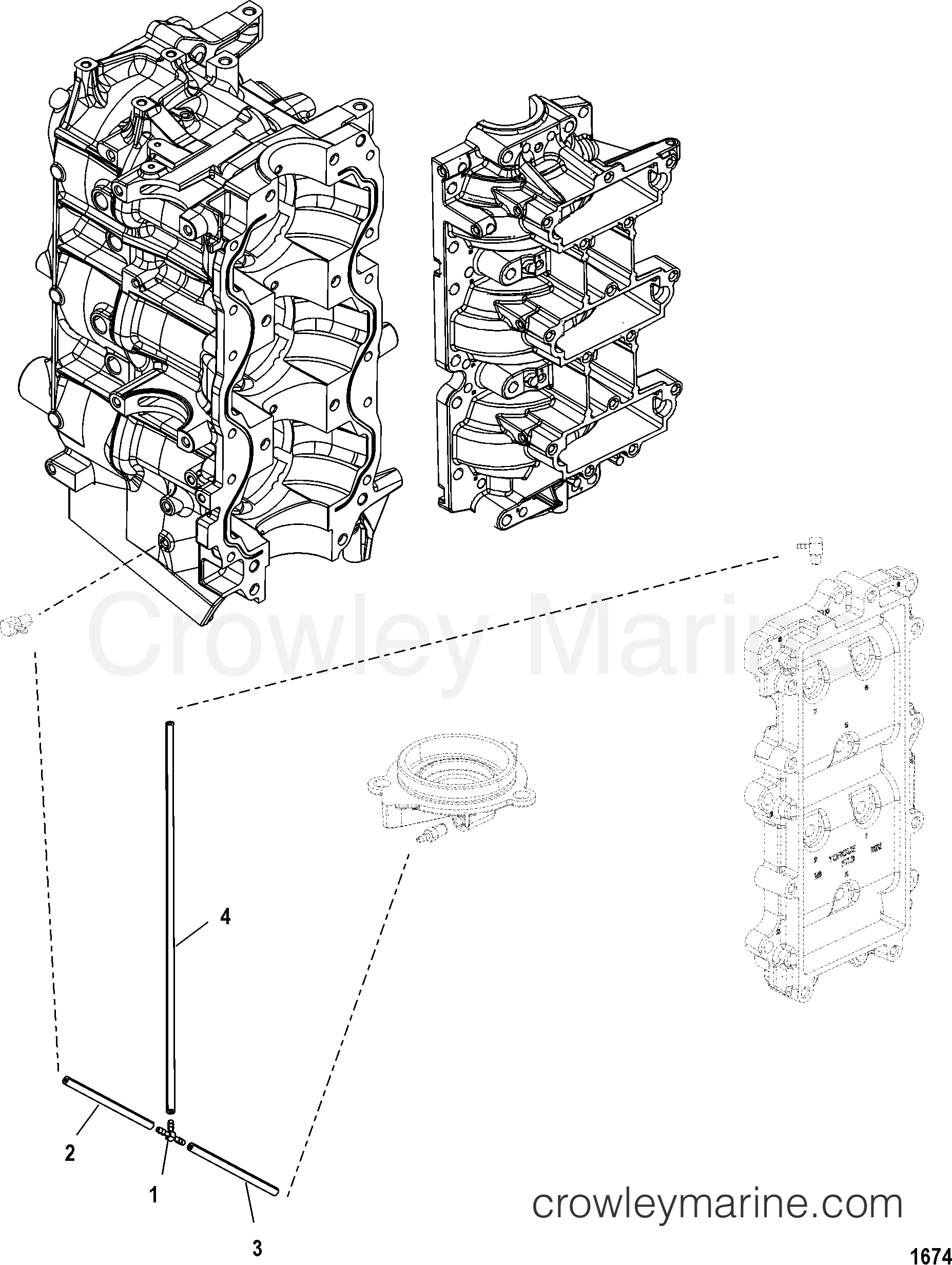 2004 Outboard 115DFI [ELPTO] - 7115D73RD - BLEED SYSTEM