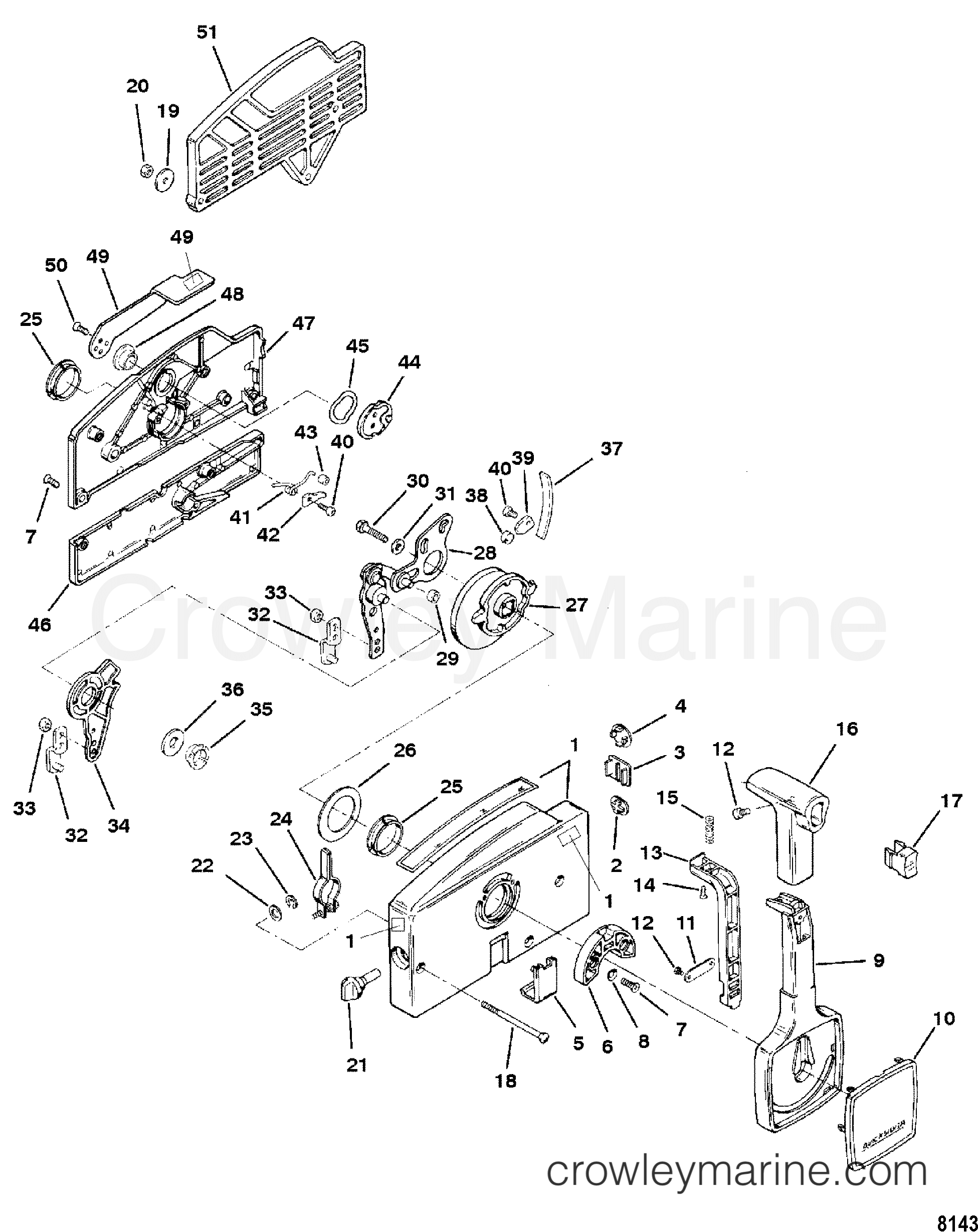 2005 Outboard 6 [M 4] - 7F06201TK - REMOTE CONTROL