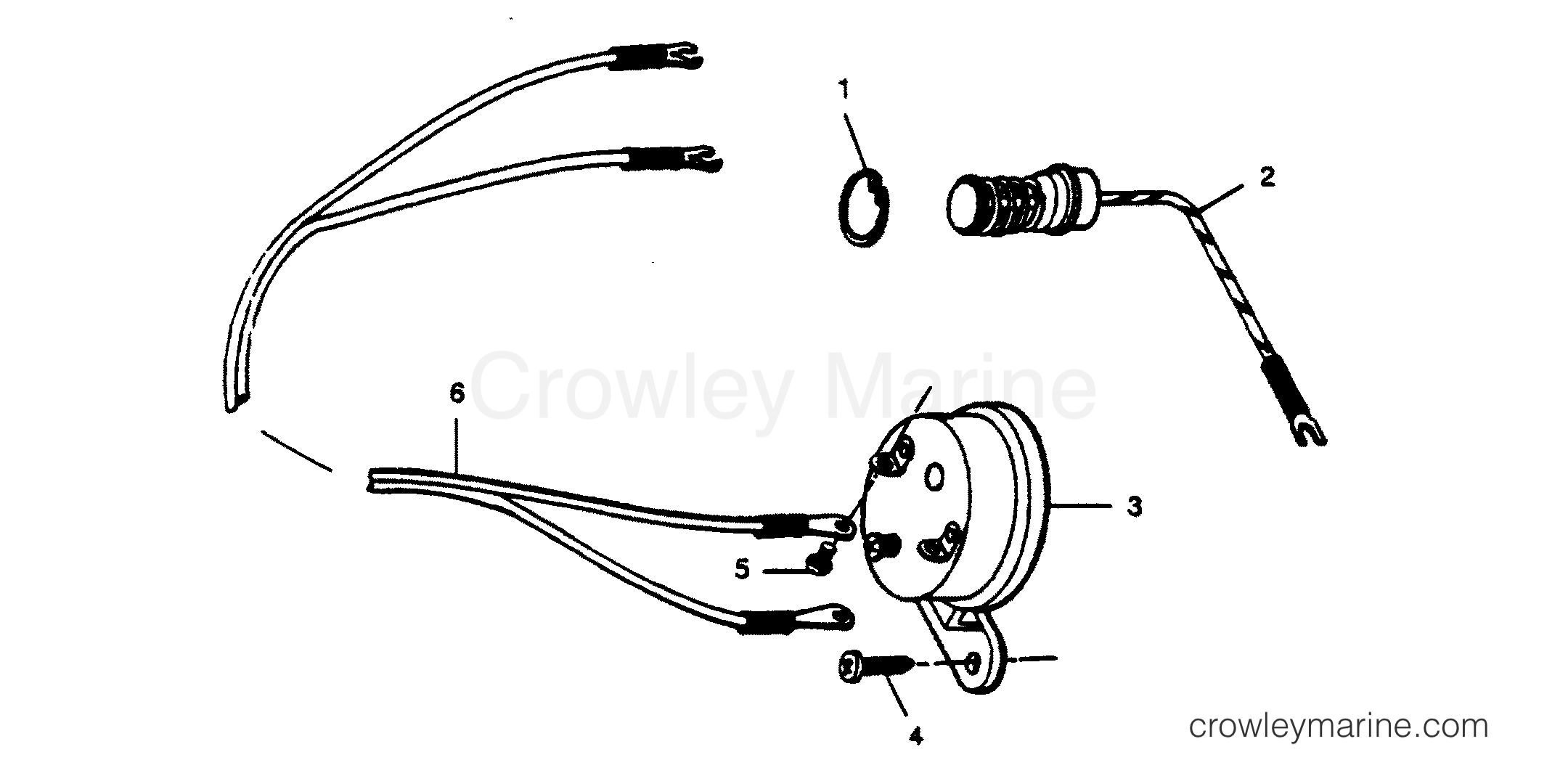 1989 Outboard 50 - 507A9C [Force] - OVERHEAT BUZZER