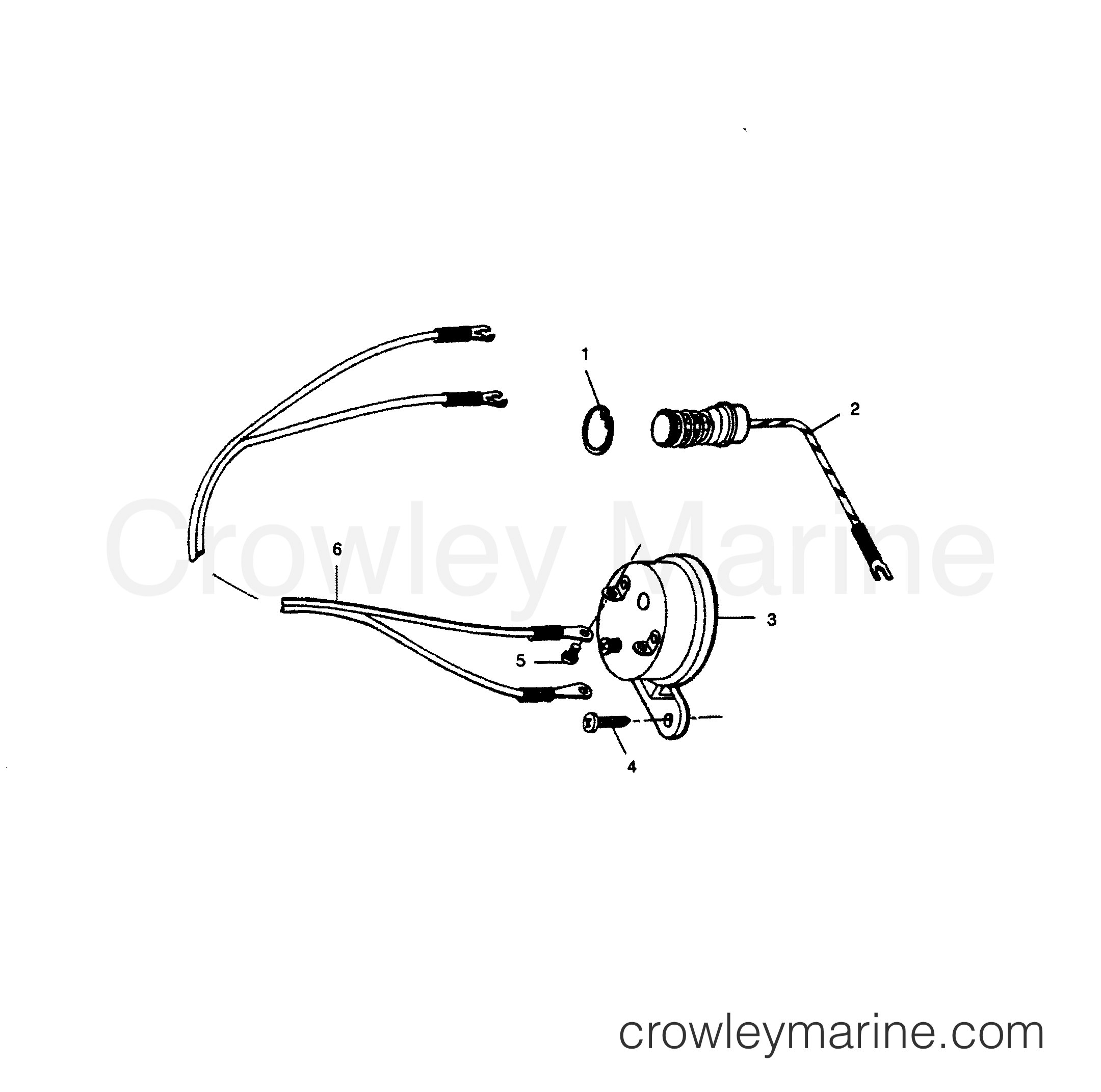1990 Outboard 50 - 507A90D [Force] - OVERHEAT BUZZER