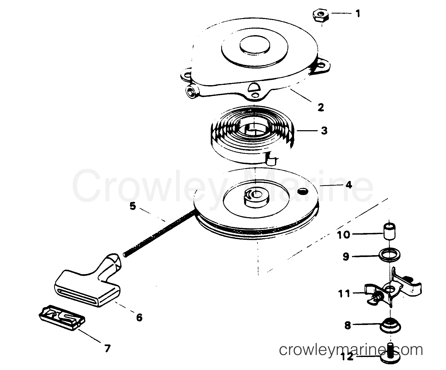 1984 Outboard 4 - 42F4A [Force] - STARTER
