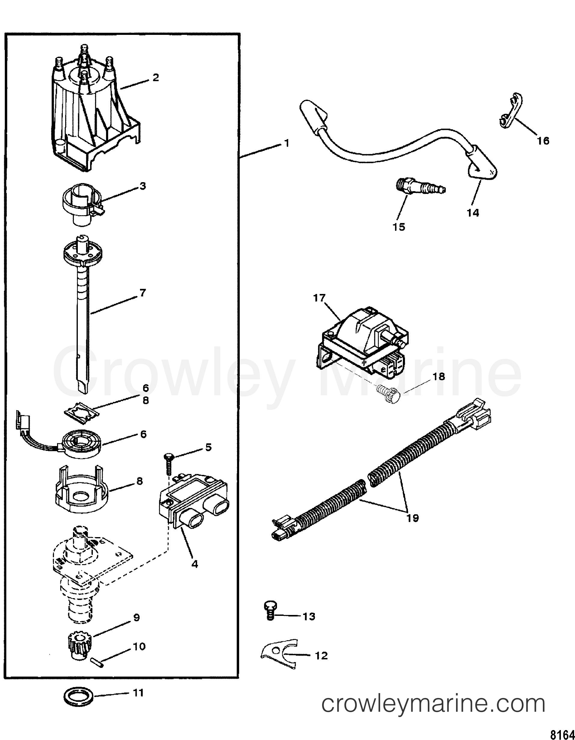 3.0 Mercruiser Ignition Coil Wiring Diagram from cdn.crowleymarine.com