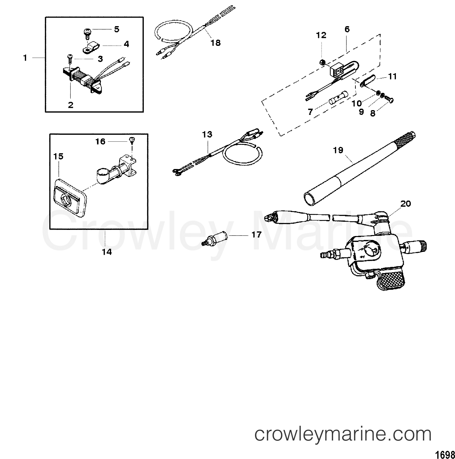 2002 Outboard 4 [ML] - 7004211LL - ACCESSORIES