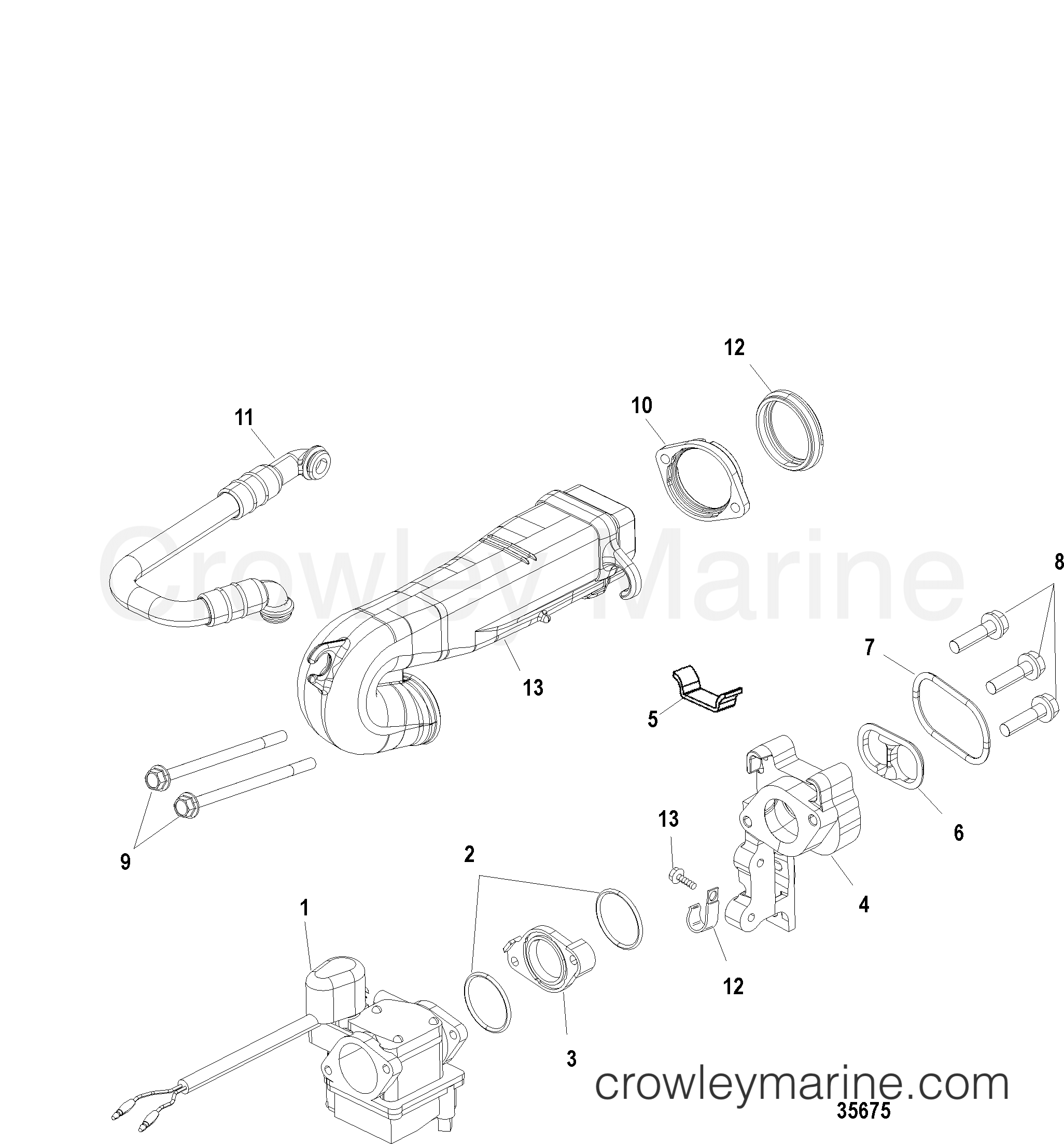 1998 Outboard 25 [EH 4] - 7F25301GD - INTAKE