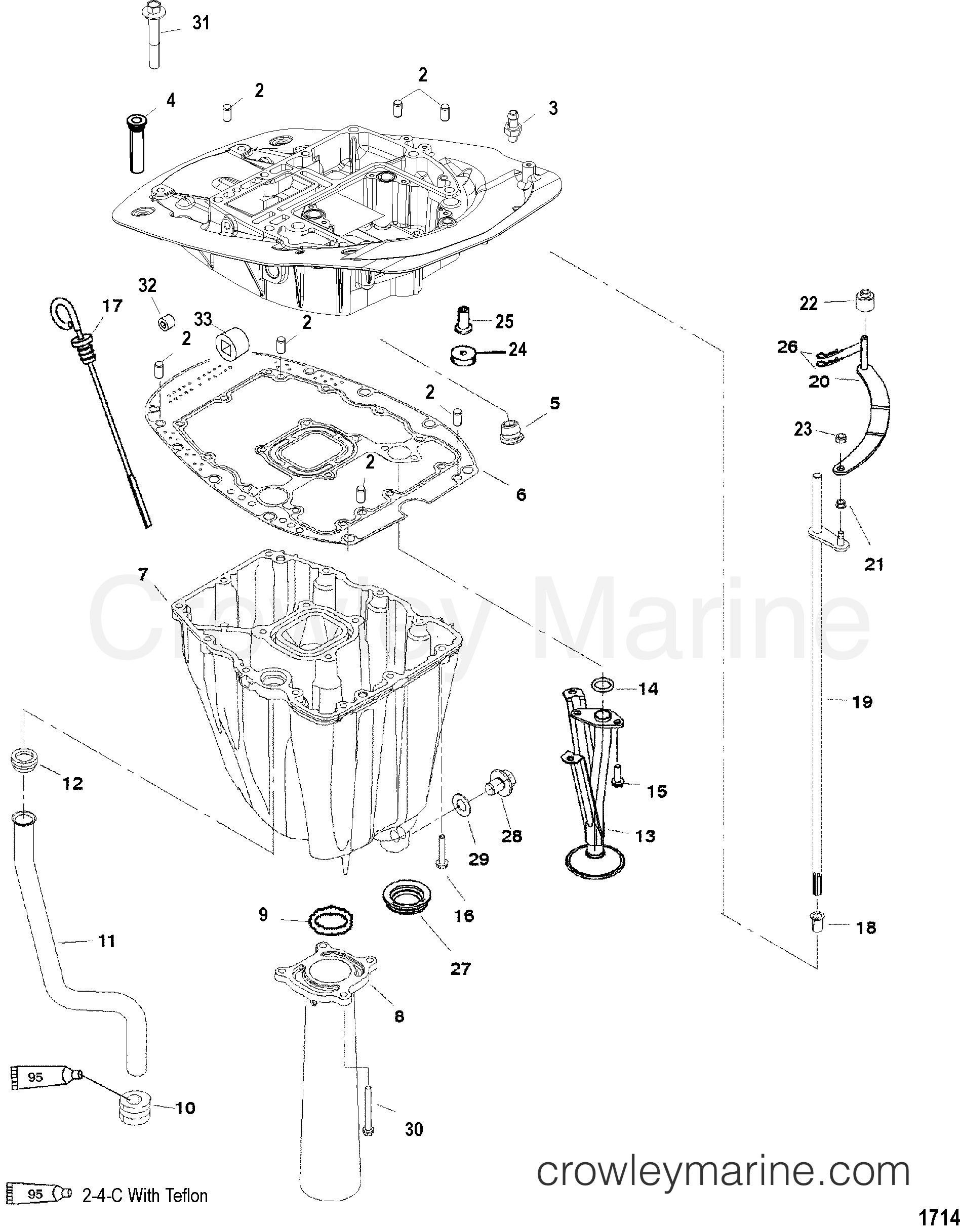 2000 Outboard 75 [ELPT 4] - 7F75412JD - EXHAUST PLATE