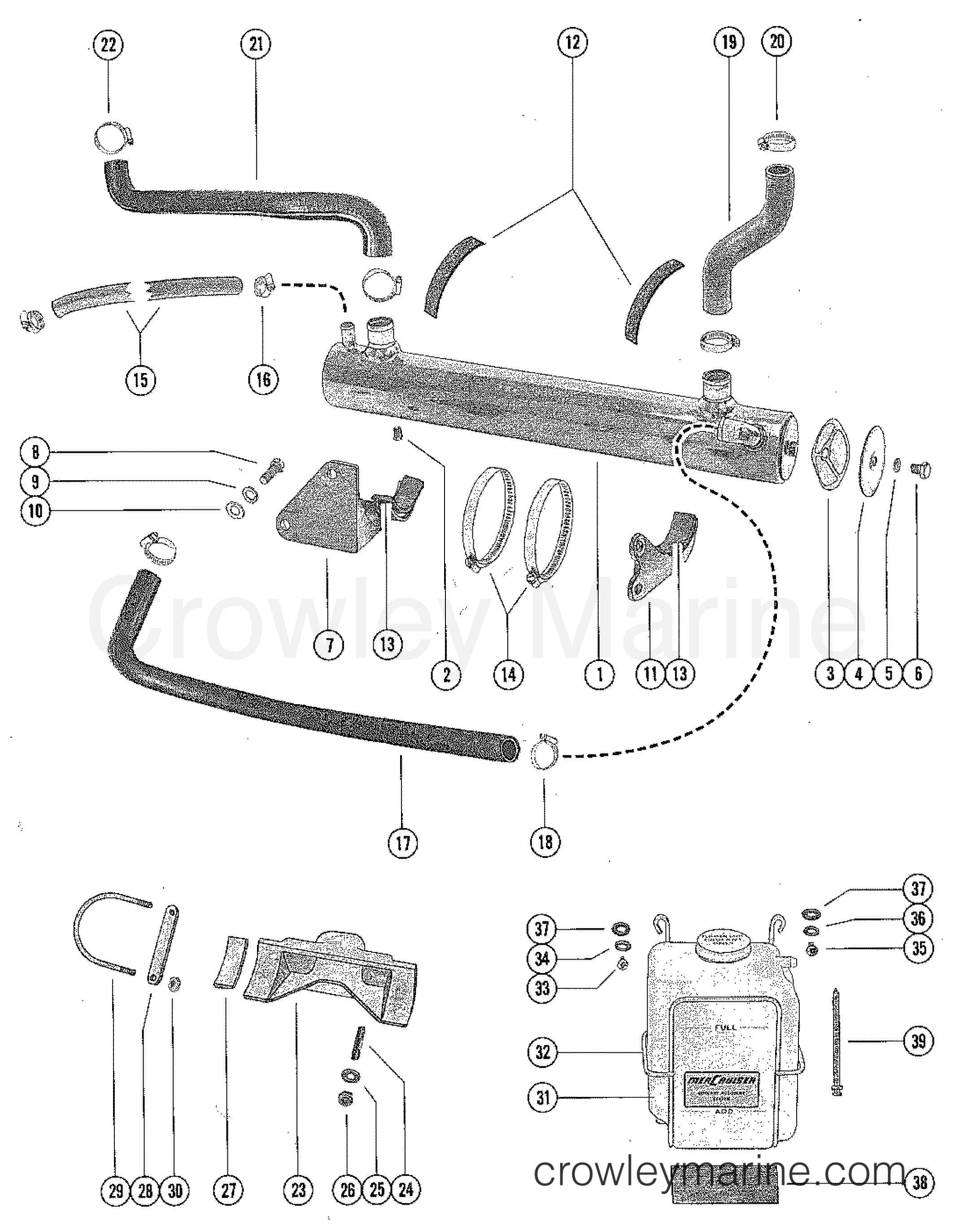 Mercruiser Heat Exchanger 2025