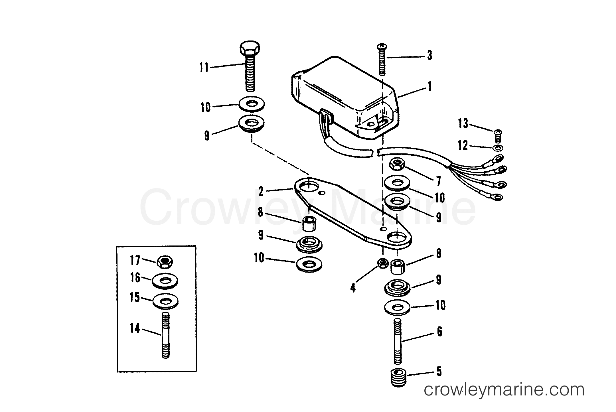 REV LIMITER Serial Range Race Outboard MERC FORMULA I (2L EFI) 82E606