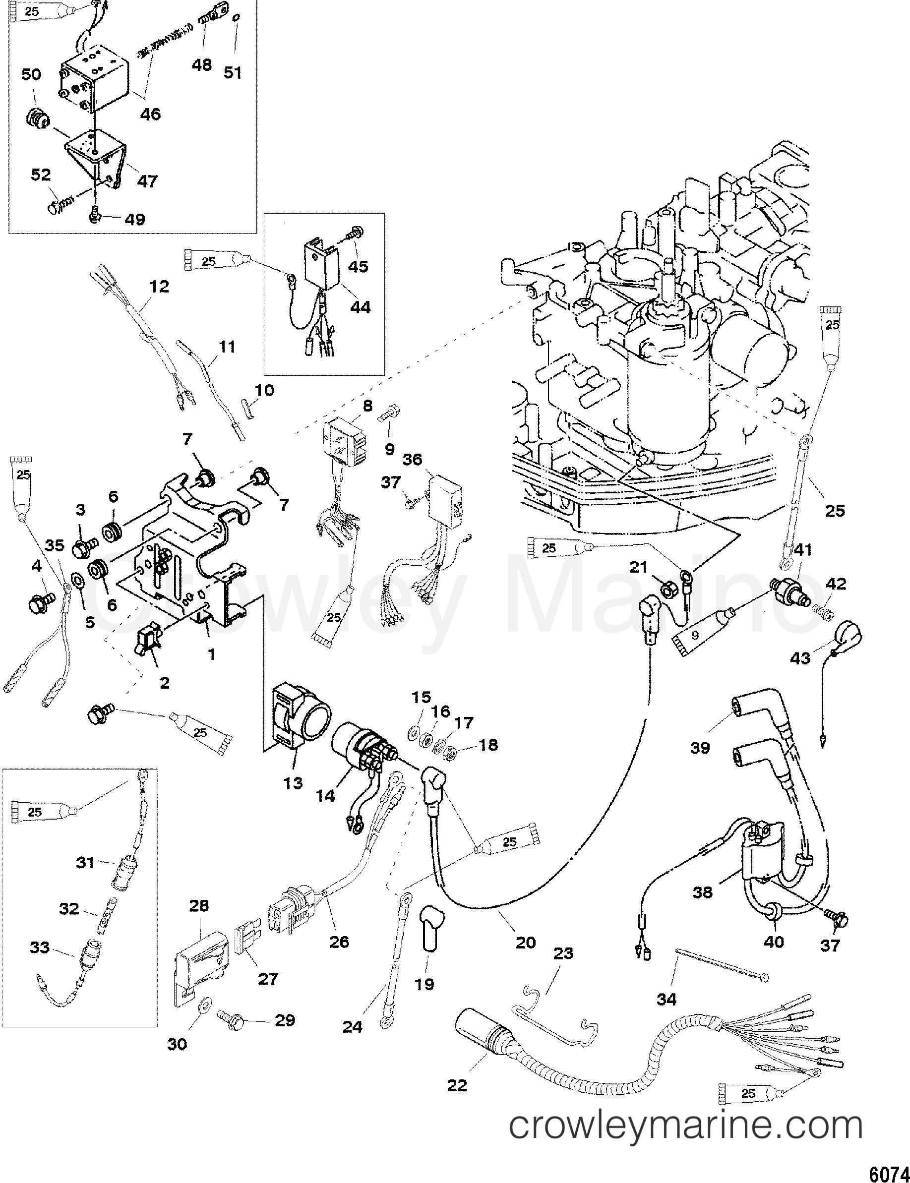 1999 Outboard 9.9 [M 4] - 7F10203HD - ELECTRICAL COMPONENTS
