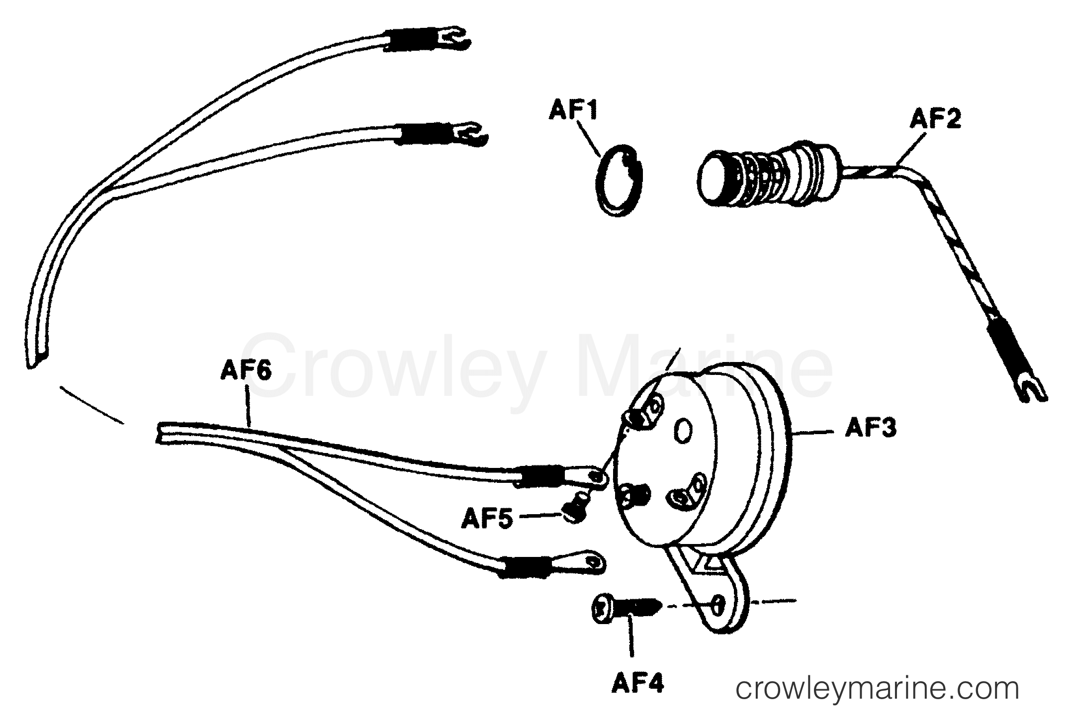1991 Outboard 90 - 903E91D [Force] - OVERHEAT BUZZER