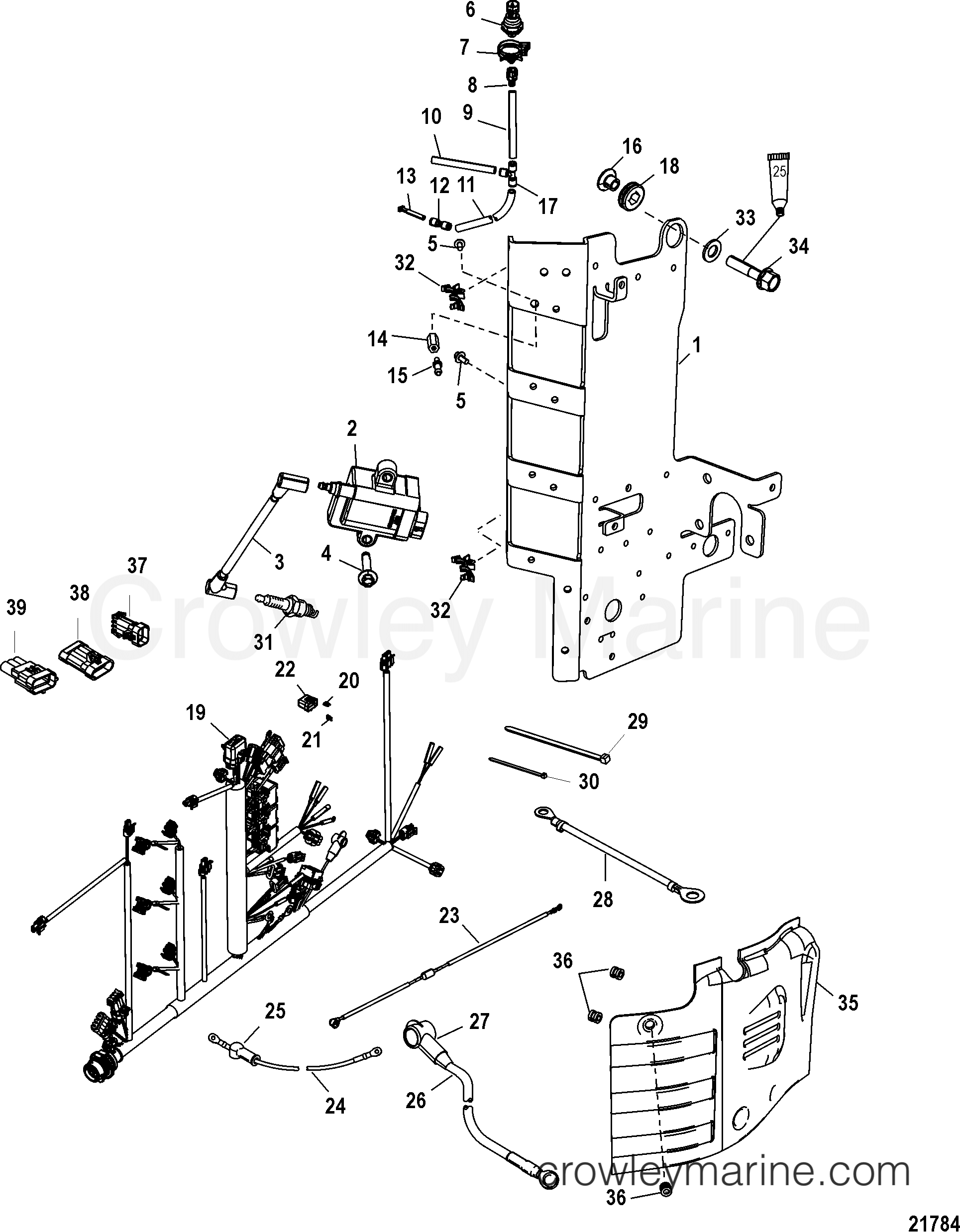 2012 Outboard 115DFI [L PROXS] - 1115P73KY - ELECTRICAL COMPONENTS