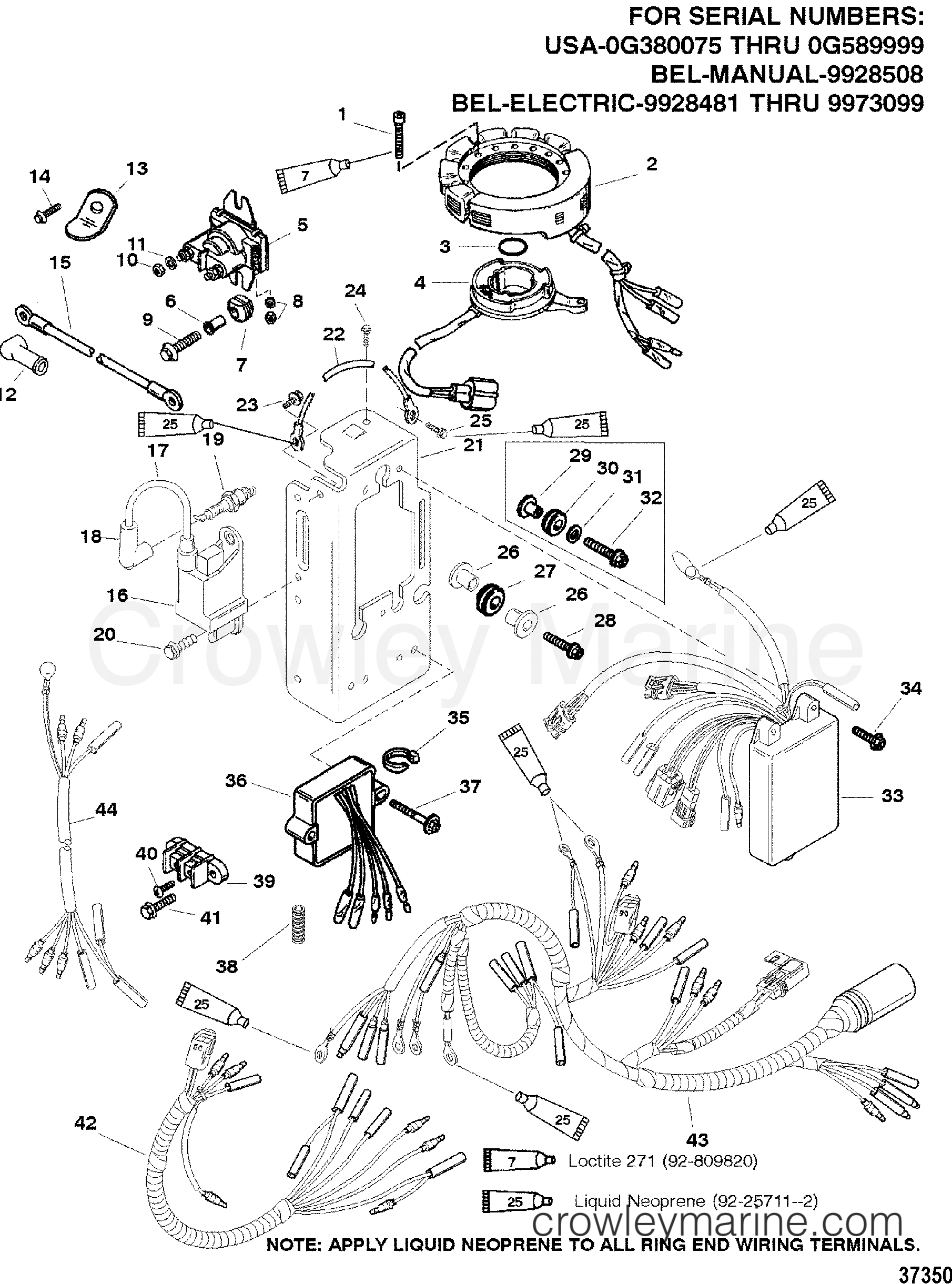1999 Outboard 30 [ML/ALT] - 7031213HD - ELECTRICAL COMPONENTS(2)