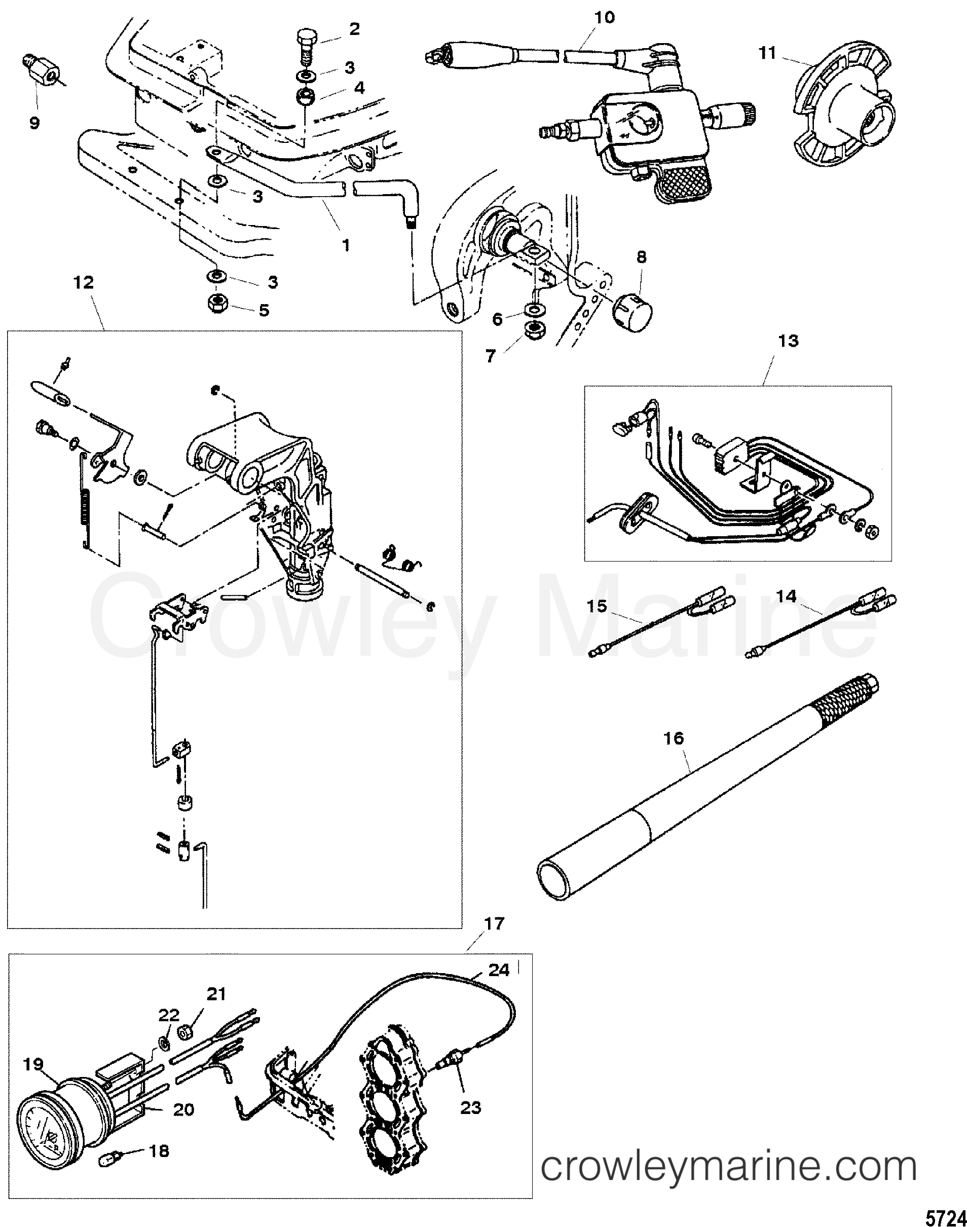 2006 Outboard 15 [EL] - 7015312UL - ACCESSORIES