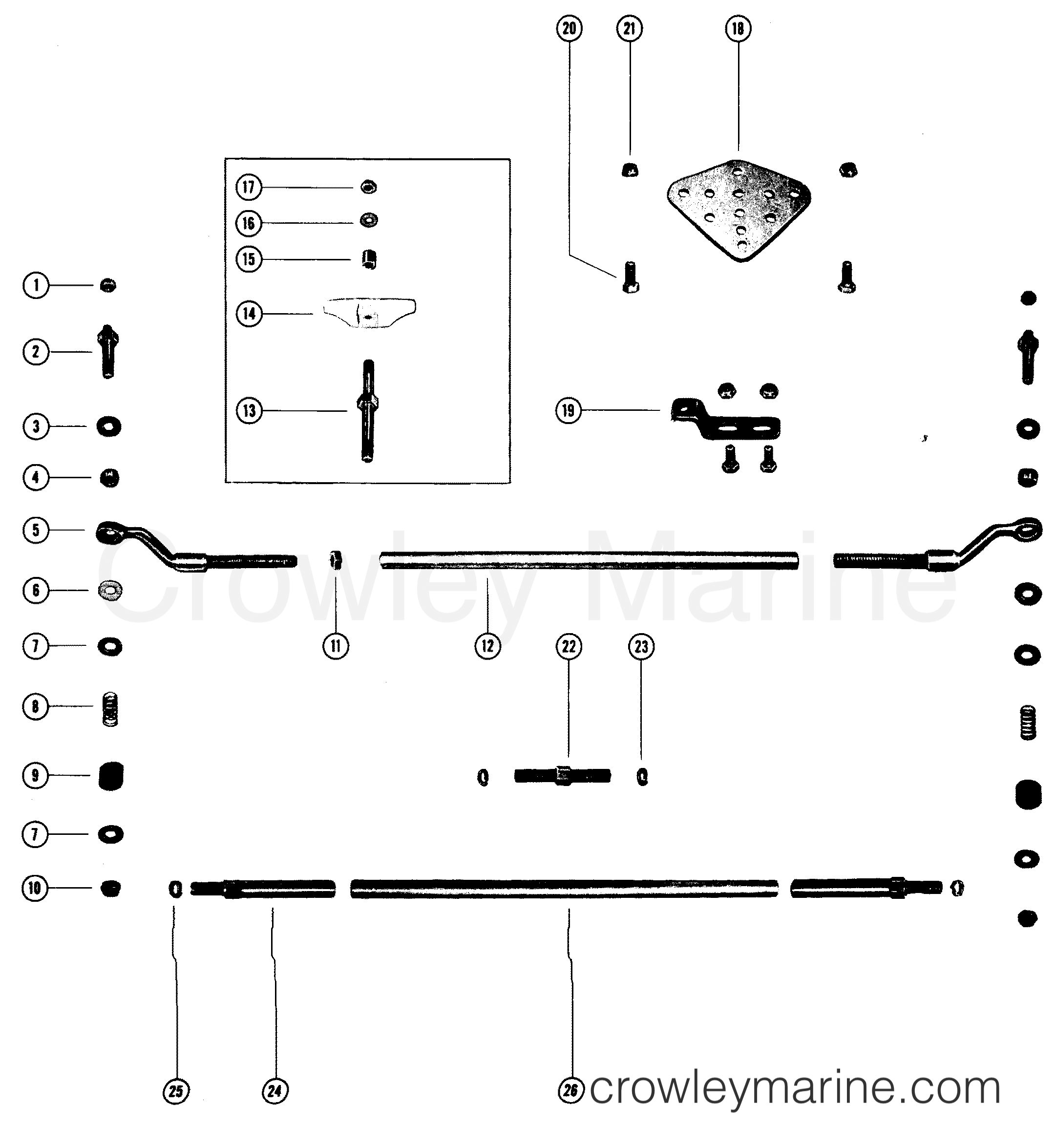 UNIVERSAL RIDEGUIDE DUAL ATTACHING KIT Various Years Rigging Power