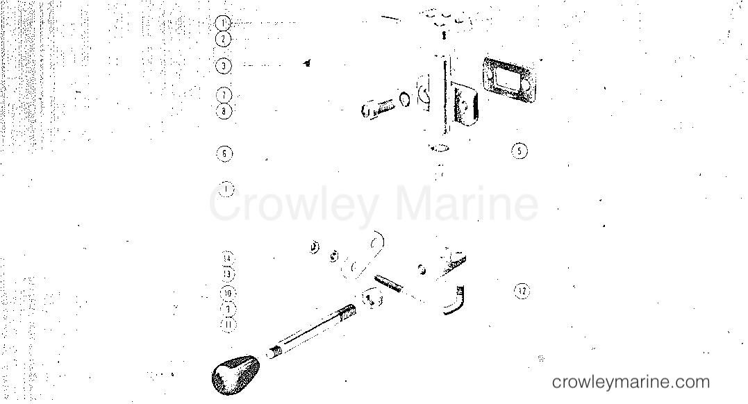 All Years Outboard MARK 20H - All Models - SPARK CONTROL LINKAGE