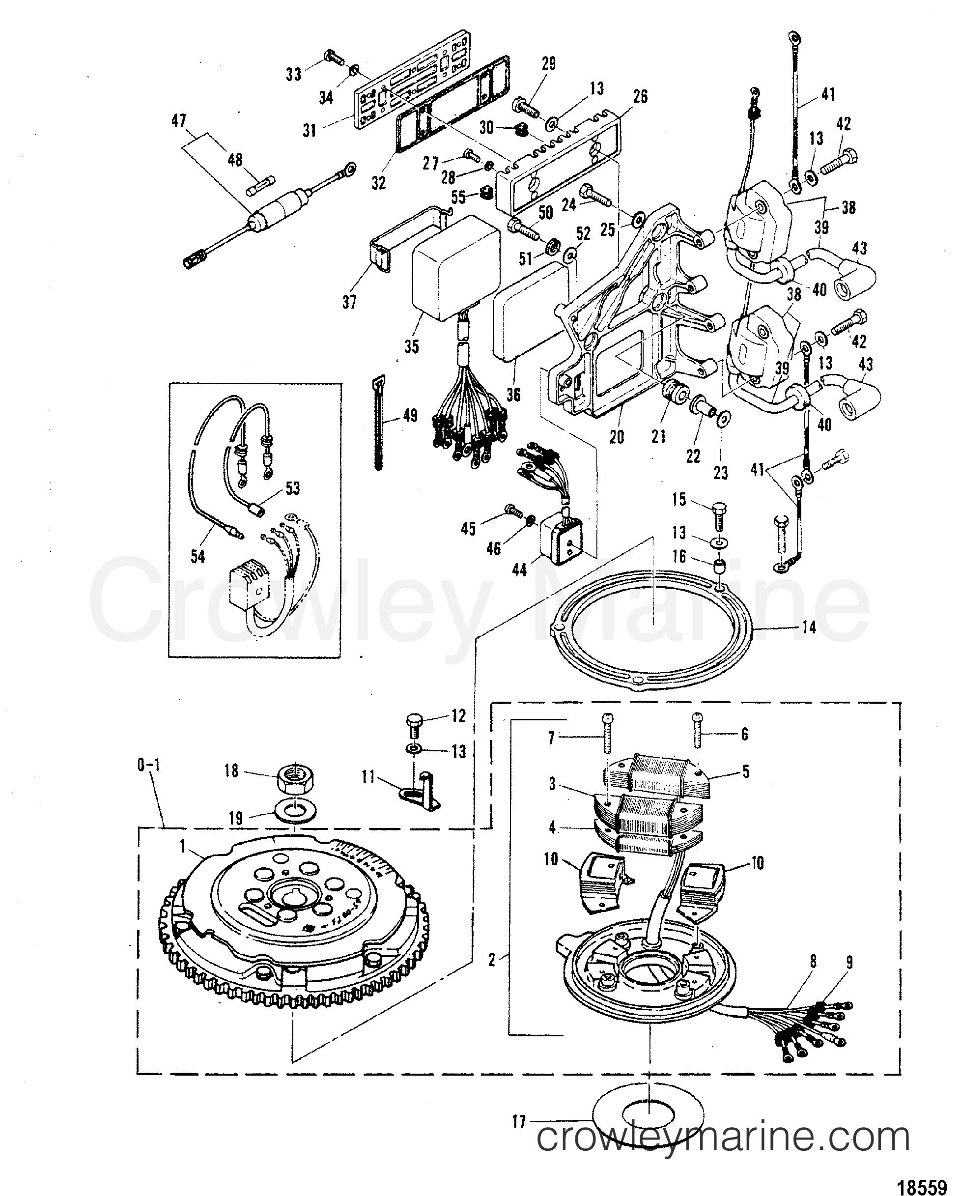 1978 Outboard 60 [EL] - 7060528 - IGNITION SYSTEM