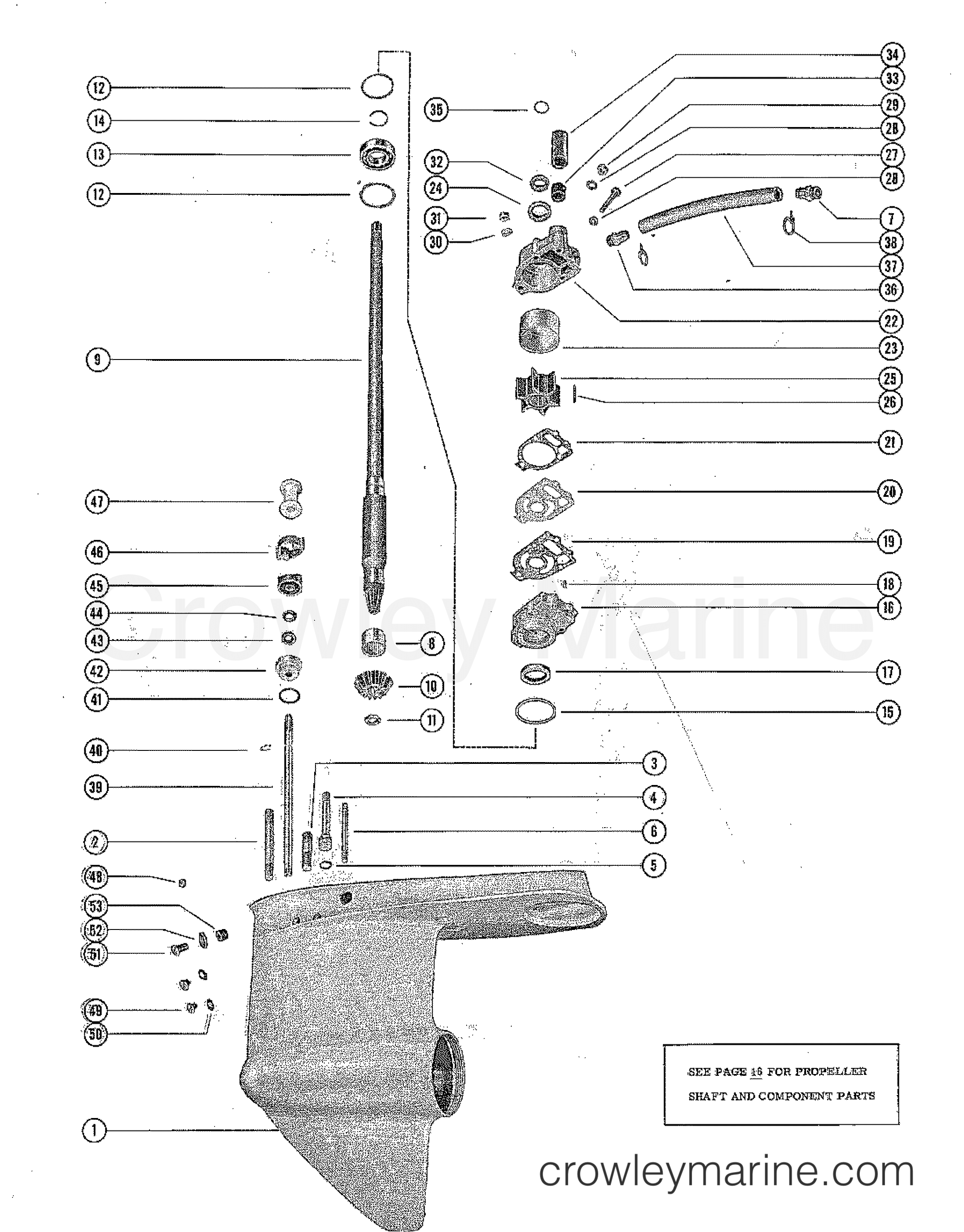 Mercury Quicksilver 52918 Reverse Locking Cam