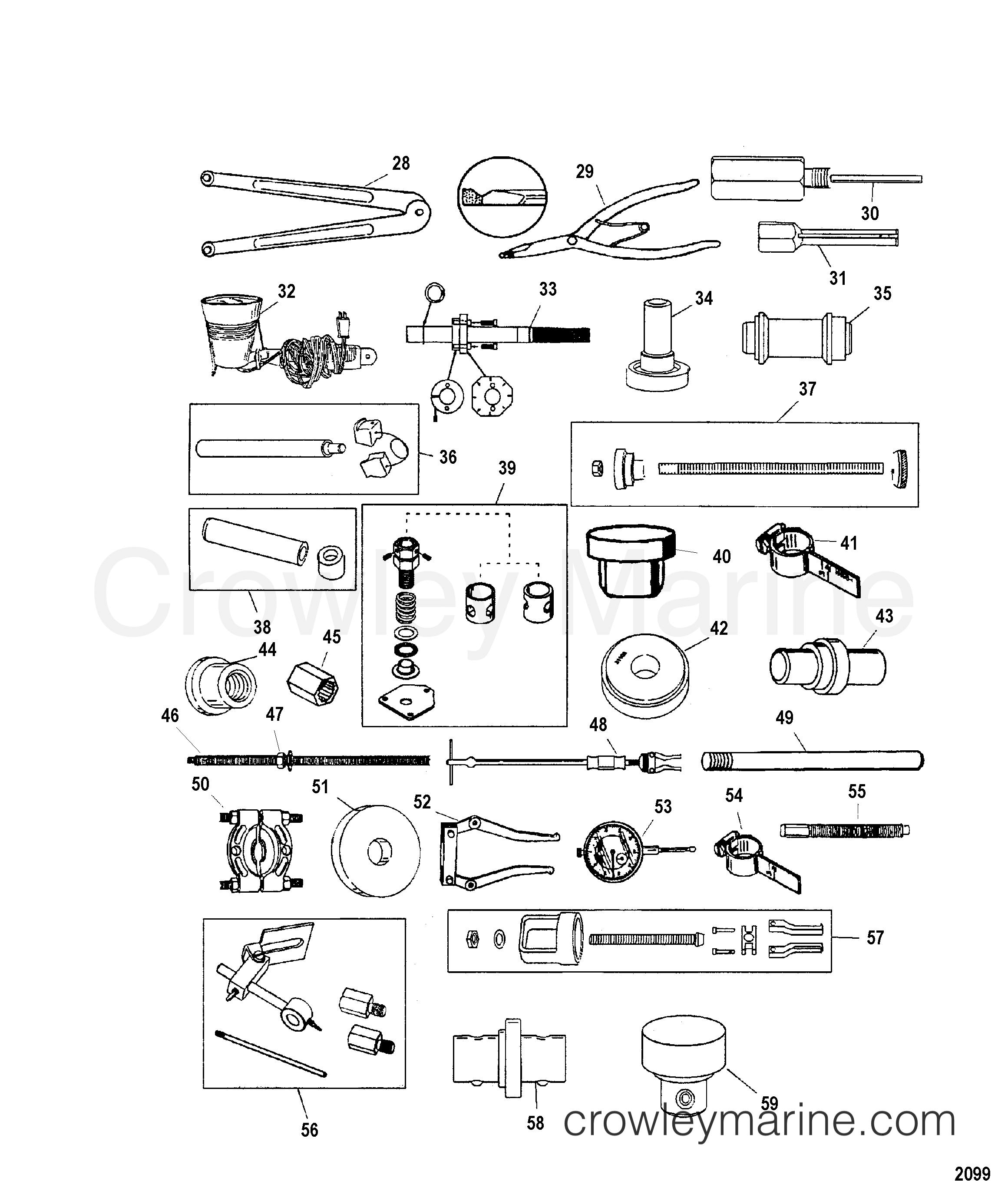 2002 Outboard 115EFI [EXLPT SW 4] - 7115F23LY - TOOLS 2