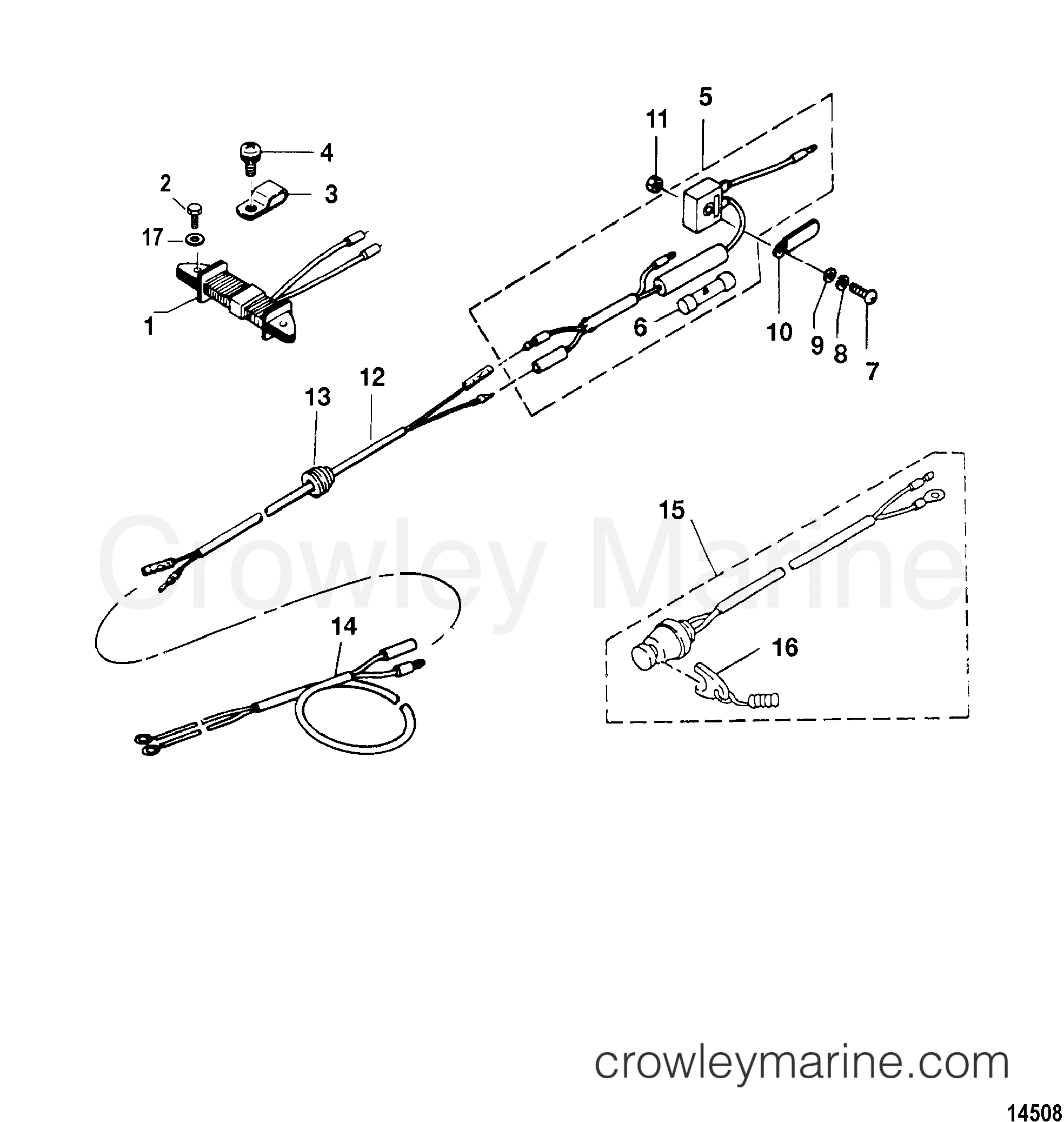 2006 Outboard 4 [ML 4] - 7F04211UA - SAILPOWER/SAILMATE COMPONENTS