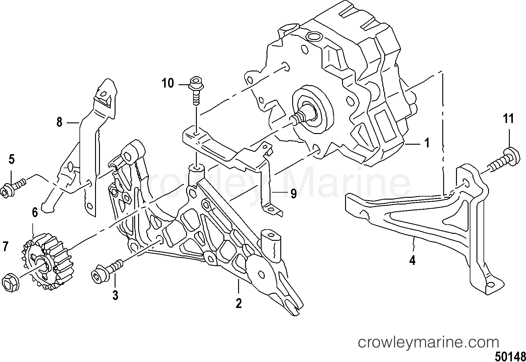 2012 Inboard Engine 3.0L TDI - 3D300005D - INJECTION PUMP, BSP