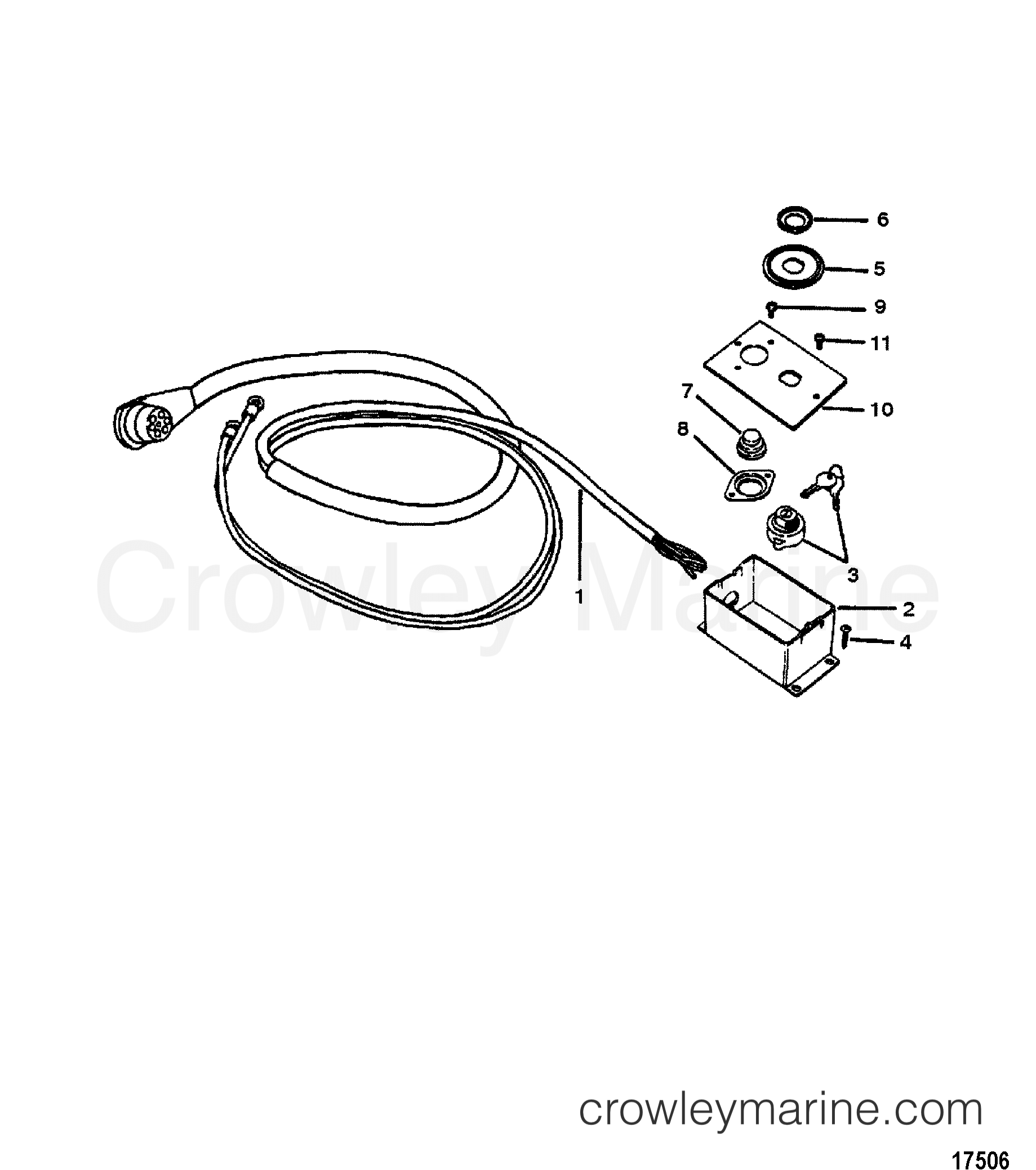 PANELIGNITION/CHOKE ASSEMBLY(47974A10) Various Years Rigging