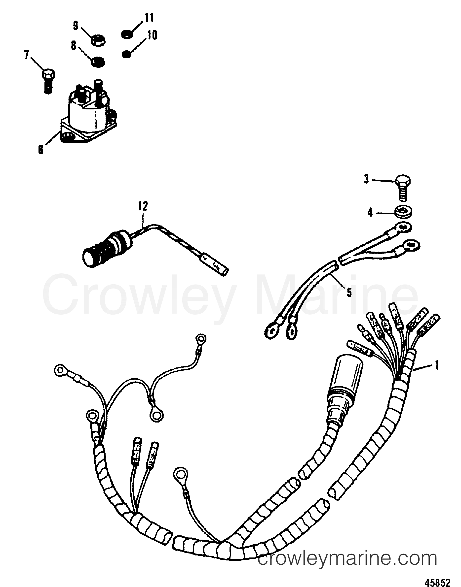 1995 Outboard 120 - H120412RX [ELPT] - ELECTRICAL COMPONENTS