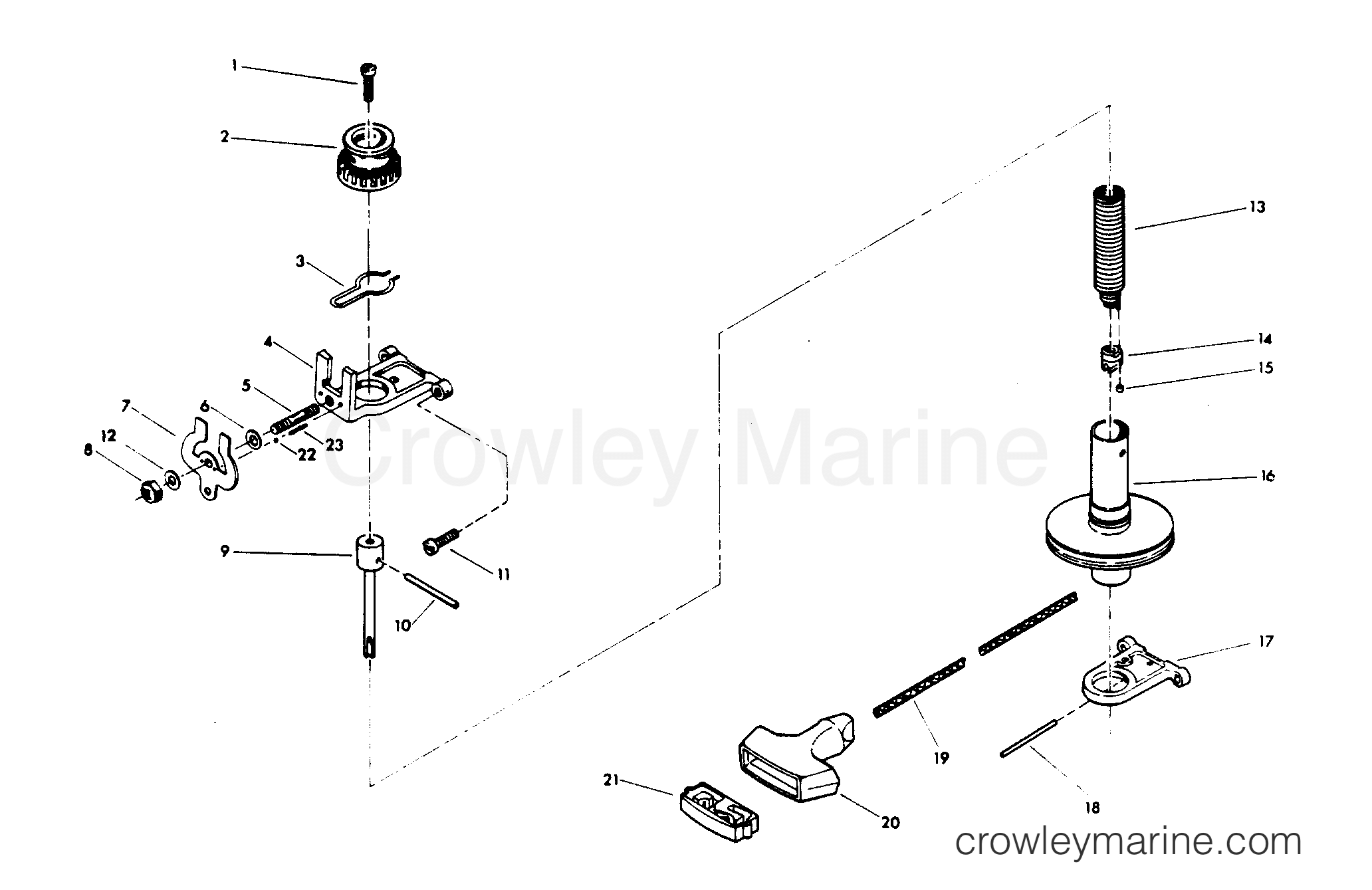 1976 Outboard 6 - H0060B76A [A] - STARTER