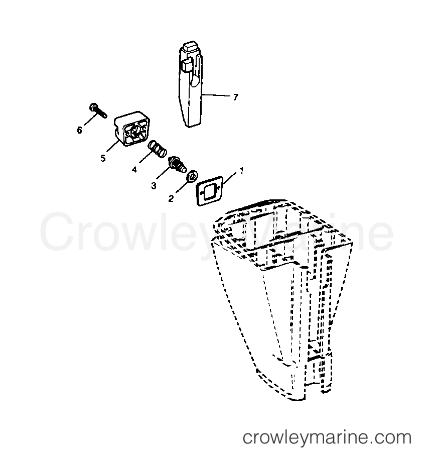 1993.5 Sears Outboard 9.9 - 225.581996 - THERMOSTAT