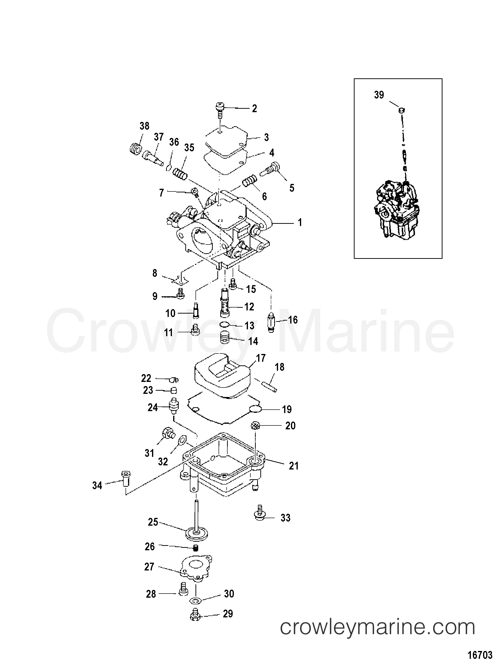 2006 Outboard 13.5 [ML 4] - 7F13213UB - CARBURETOR