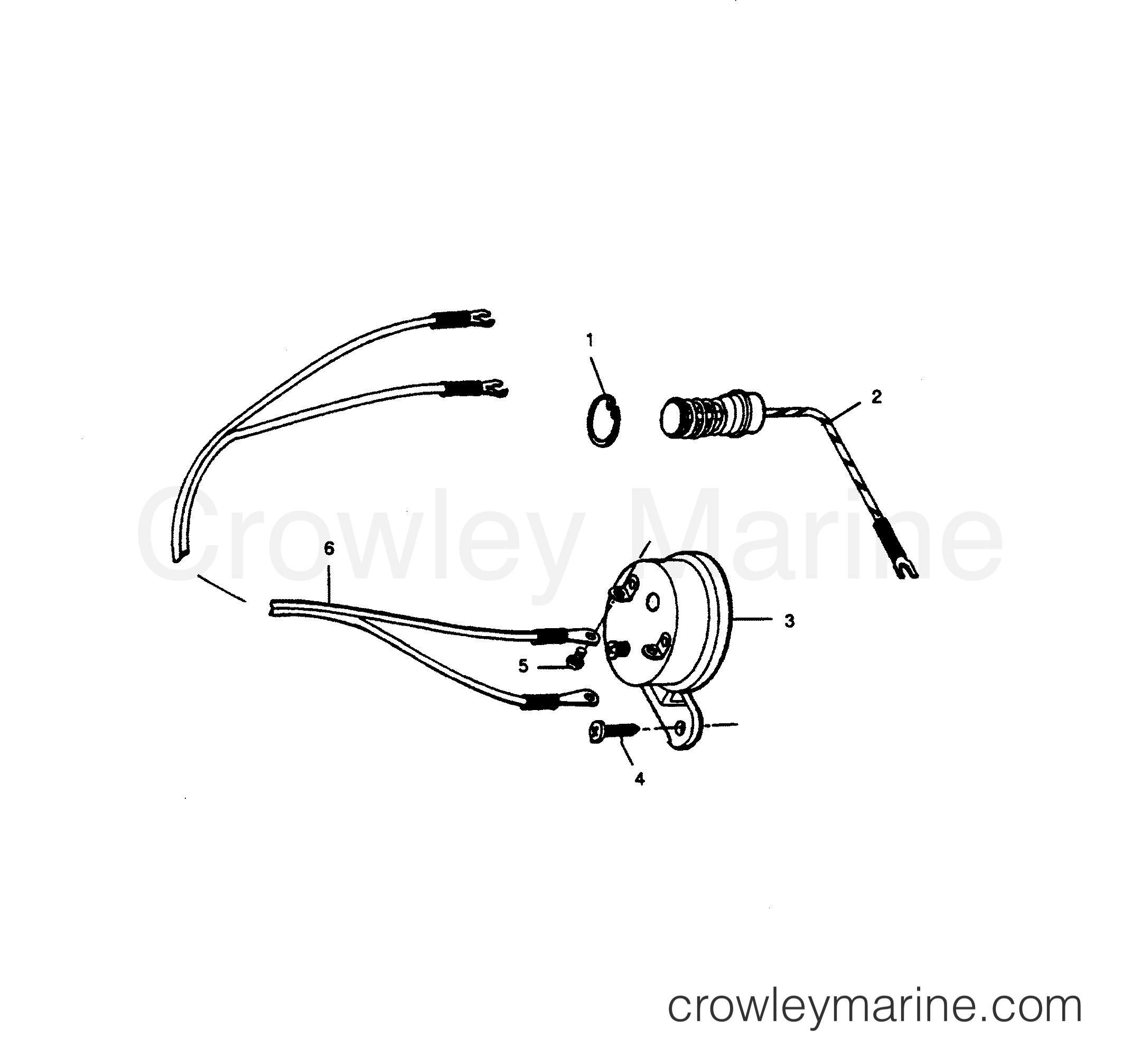1989 Outboard 50 - 507A9D [Force] - OVERHEAT BUZZER