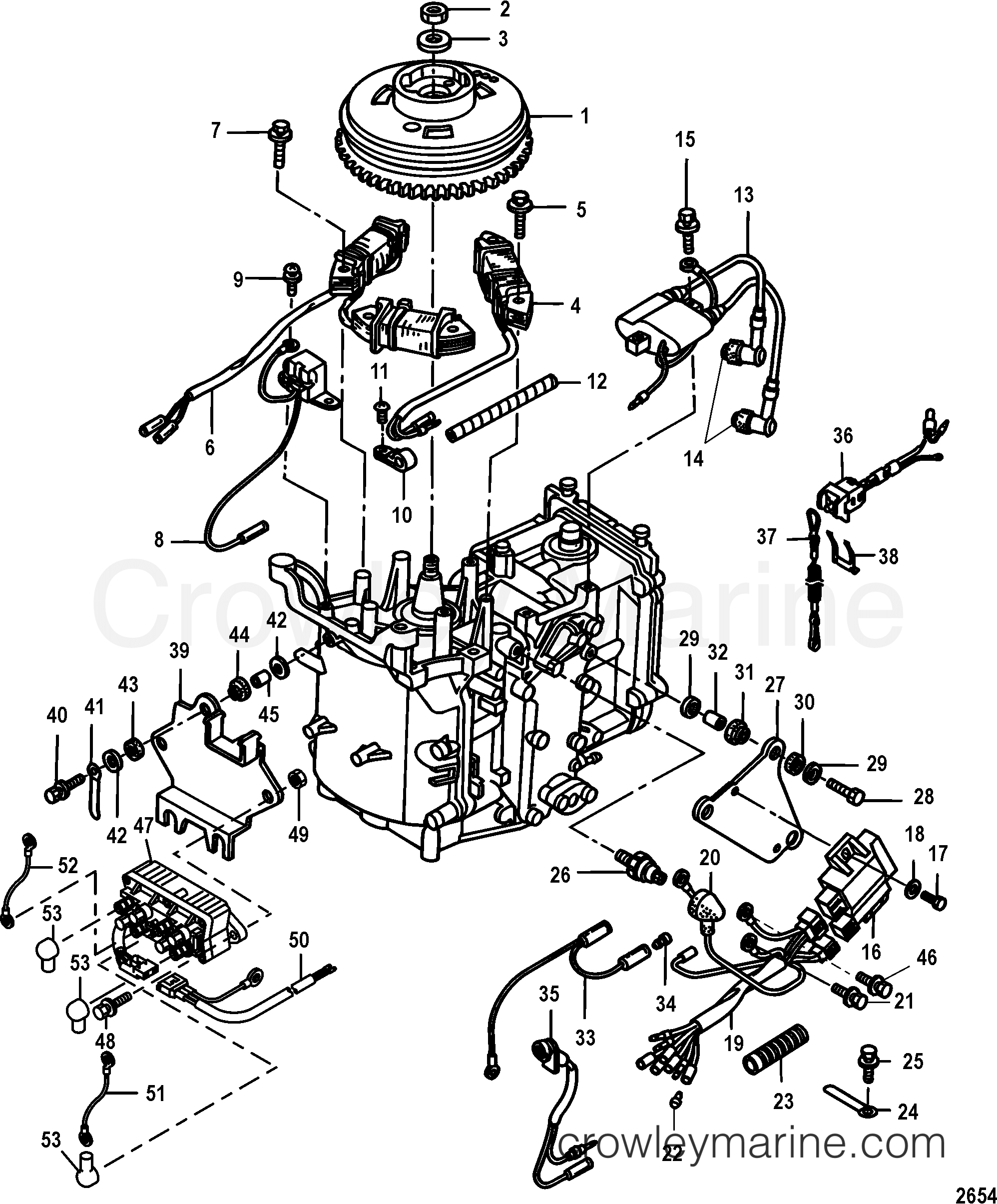 2006 Outboard 9.9 [ELH 4] - 7F10312ZA - IGNITION COMPONENTS