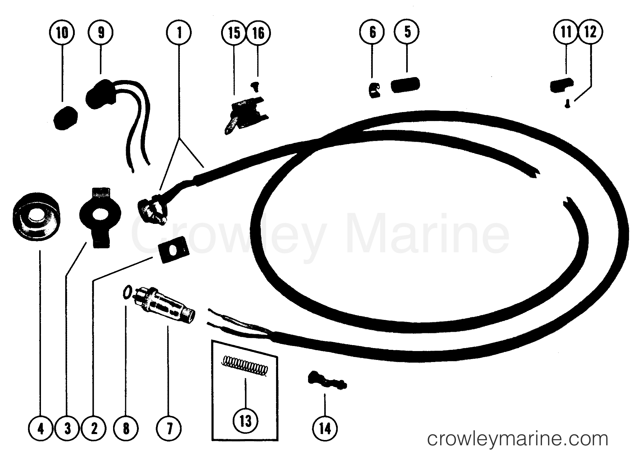 MAGNETO SHORTING SWITCH ASSEMBLY - Various Years Rigging Parts Remote