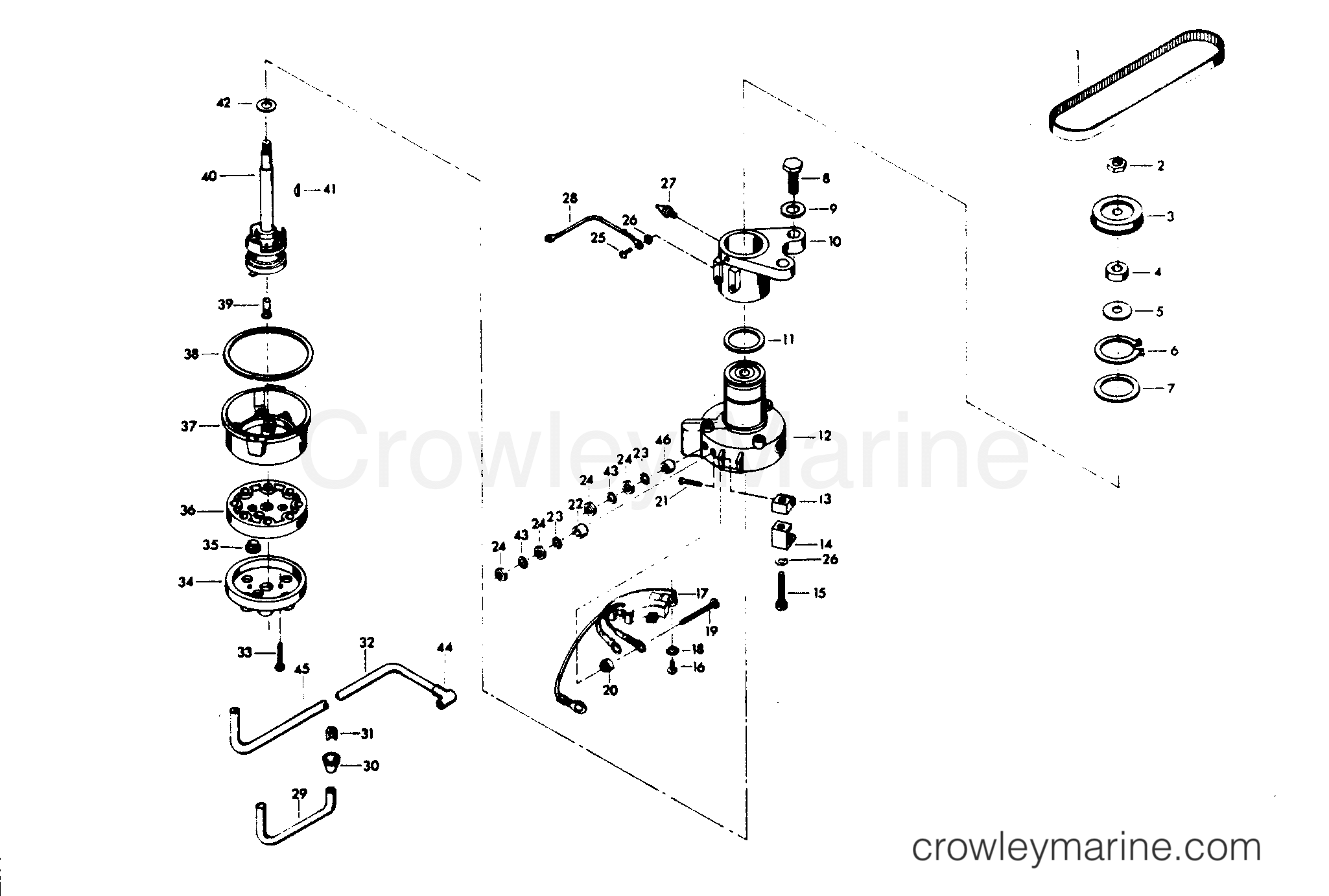1978 Outboard 75 - H0757H78D - DISTRIBUTOR