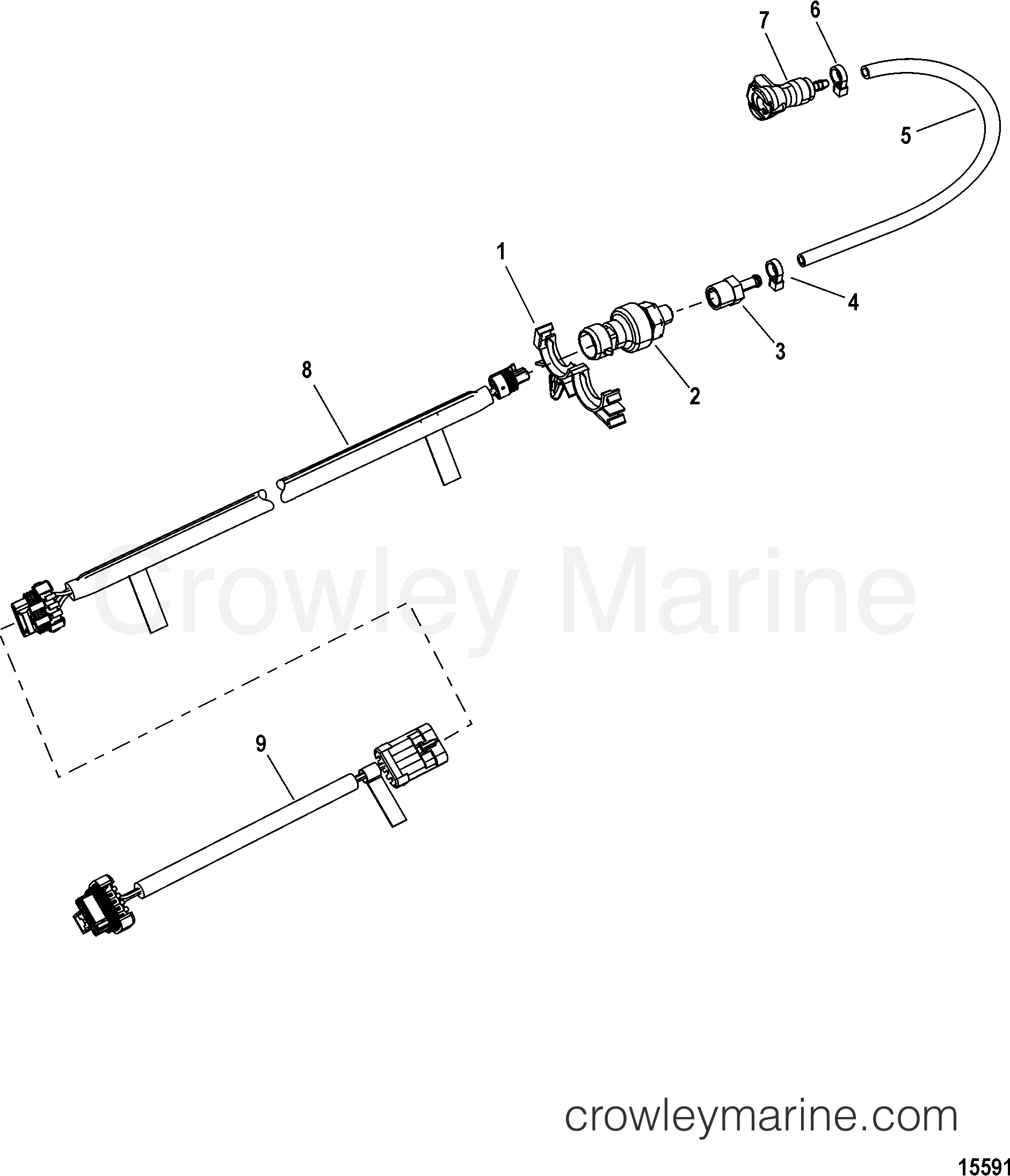 Various Years Rigging Electrical - 1994 & Up - PITOT SENSOR KIT(881879A13)