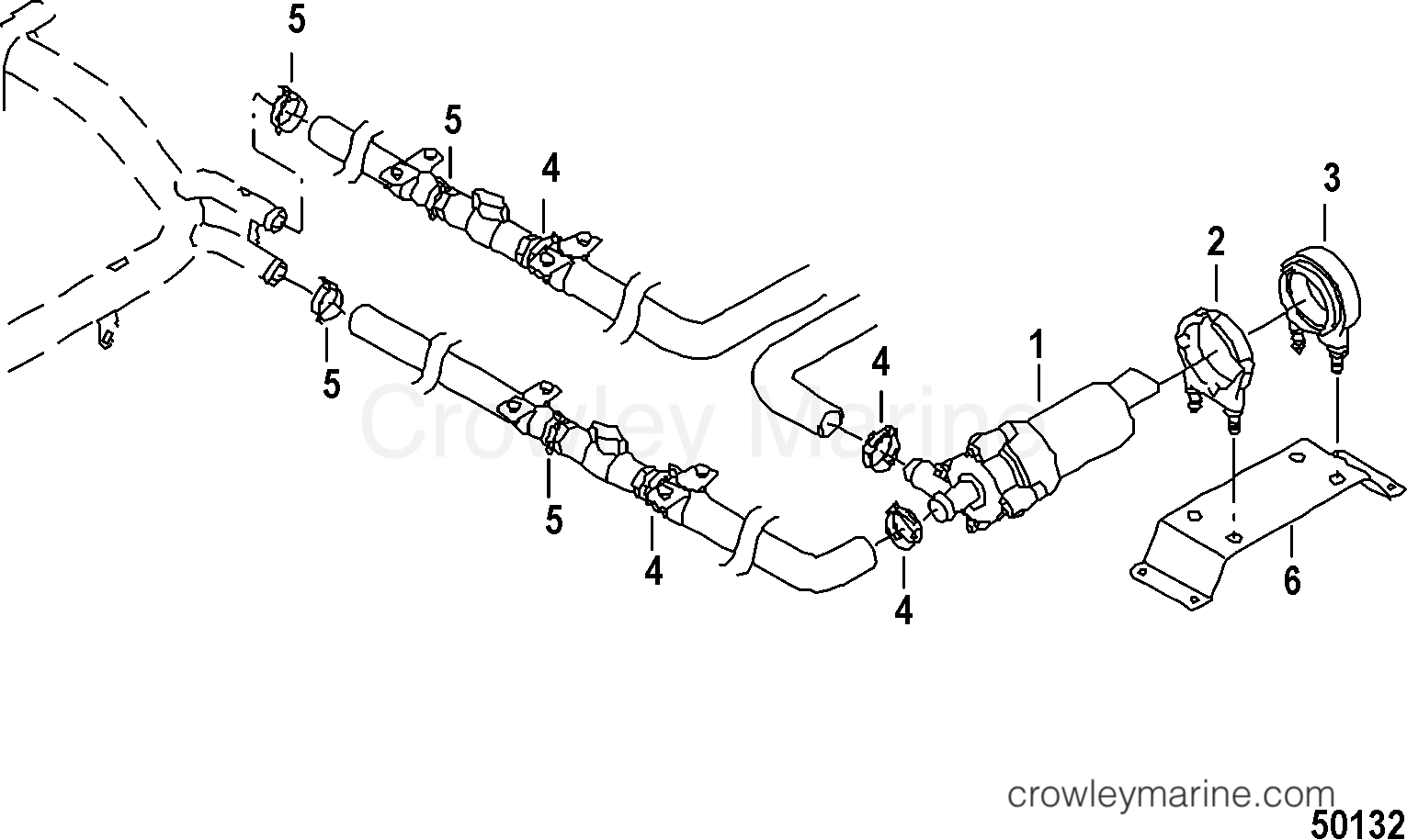 2012 Inboard Engine 3.0L TDI - 3D300012D - WATER PUMP, ADDITIONAL
