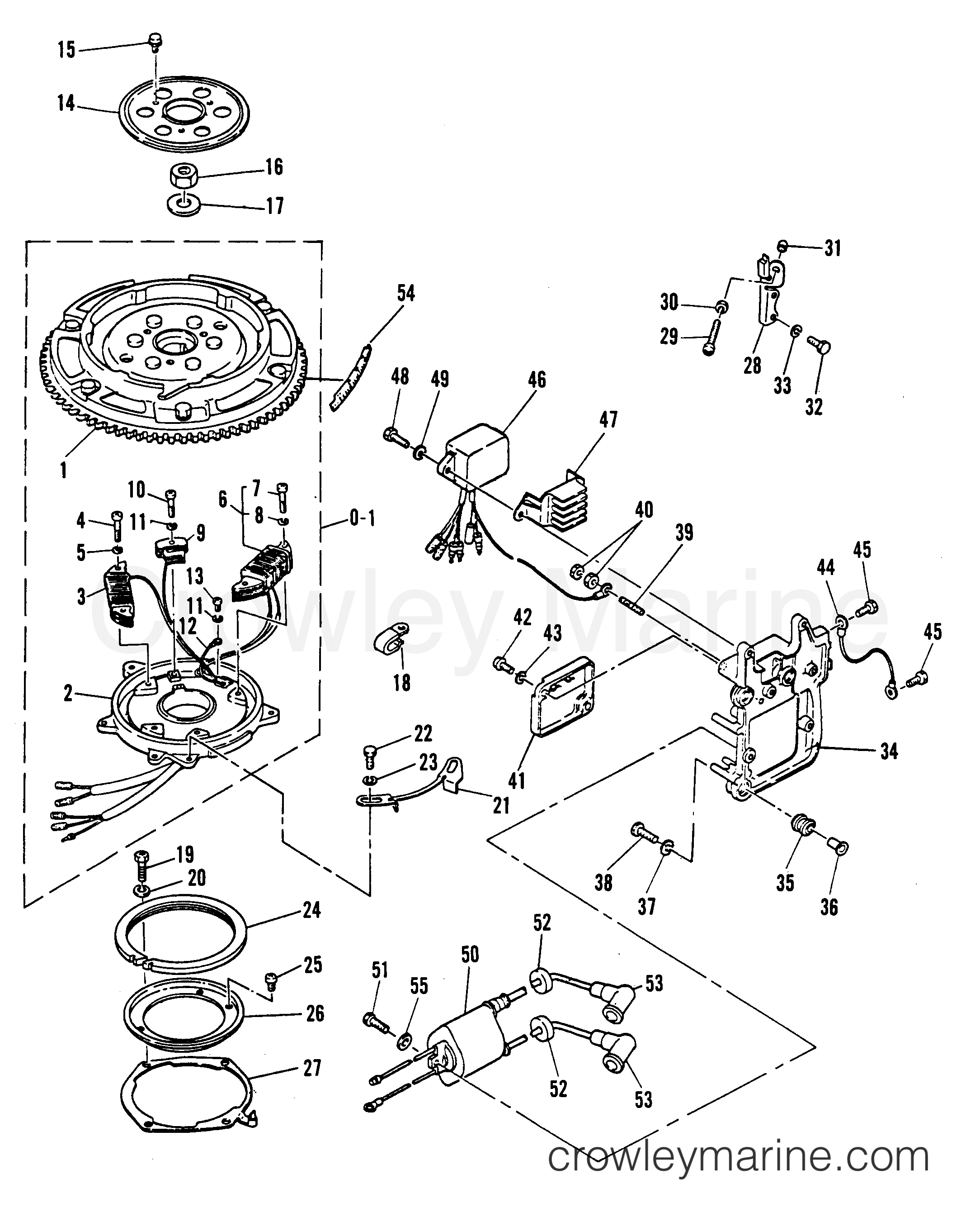 1982 Outboard 40 [M] - 7040202 - C.D.I. MAGNETO IGNITION