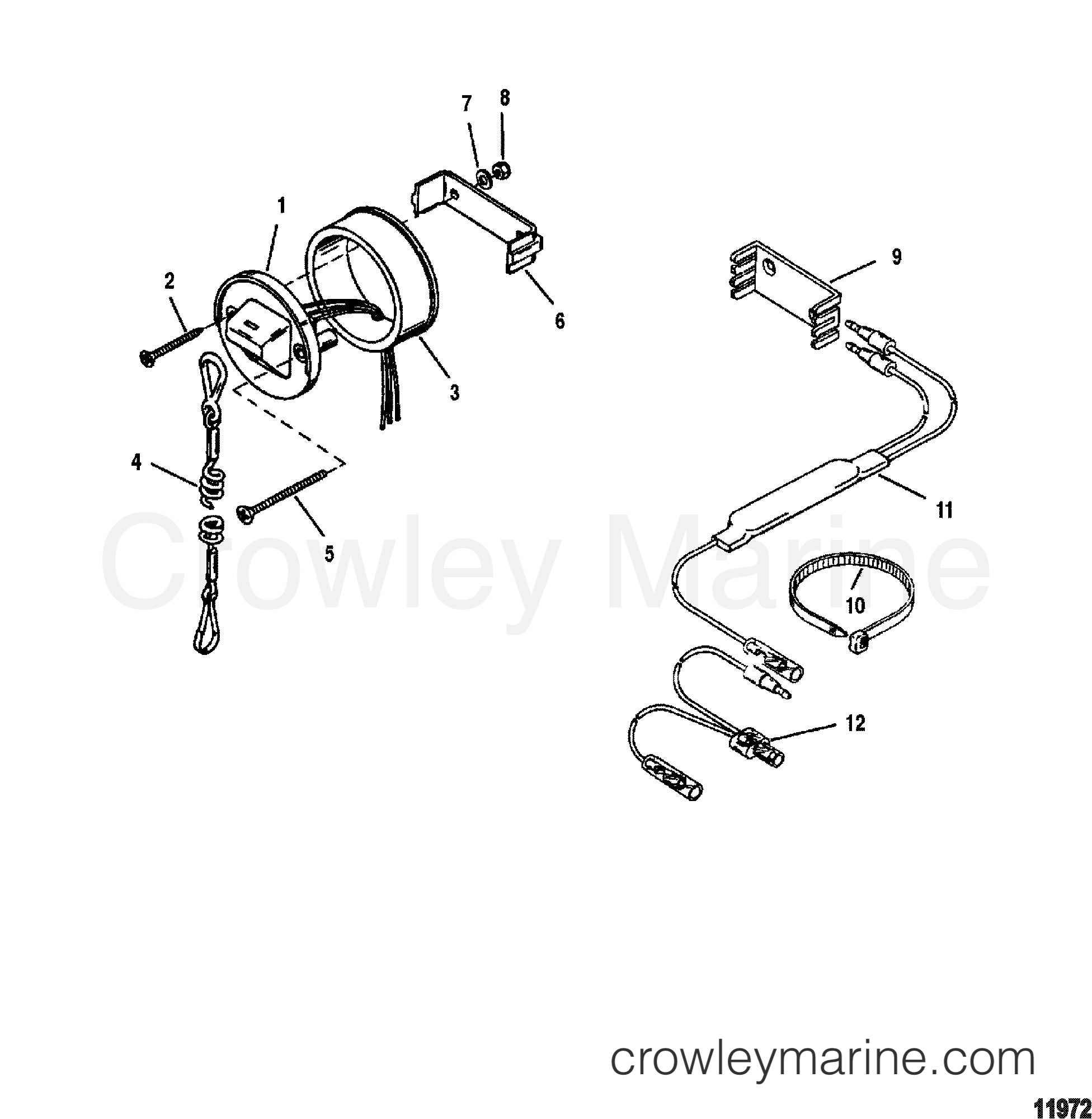 1998 Outboard 175 [L] - 7175412GT - INSTRUMENTATION
