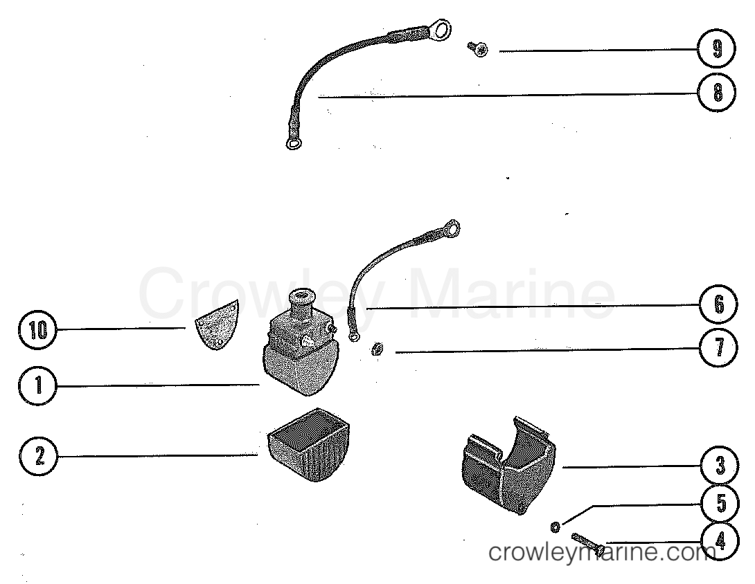 1978 Outboard 140 [ELPT] - 7140628 - IGNITION COIL